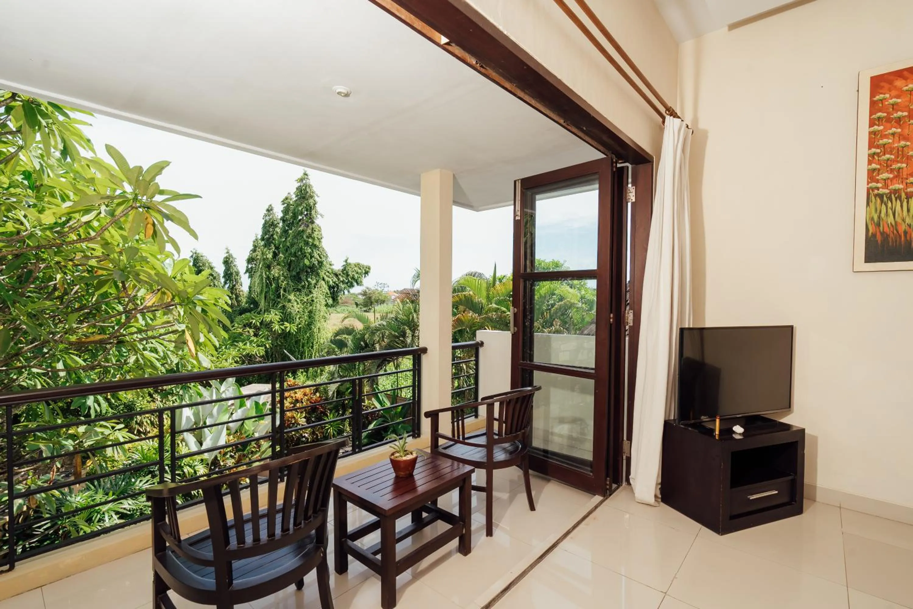Balcony/Terrace in The Bidadari Villas and Spa Umalas - Seminyak