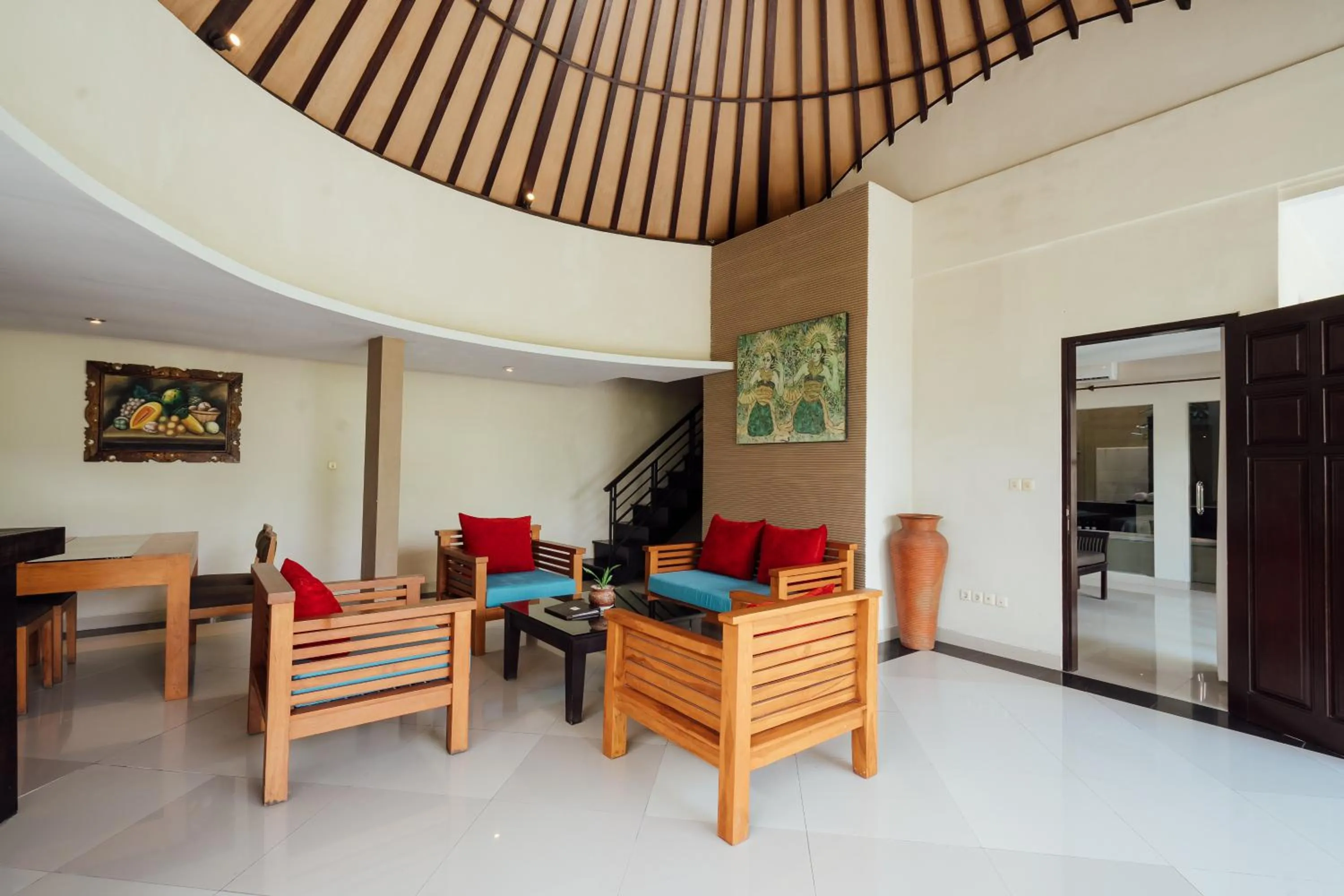 Living room in The Bidadari Villas and Spa Umalas - Seminyak