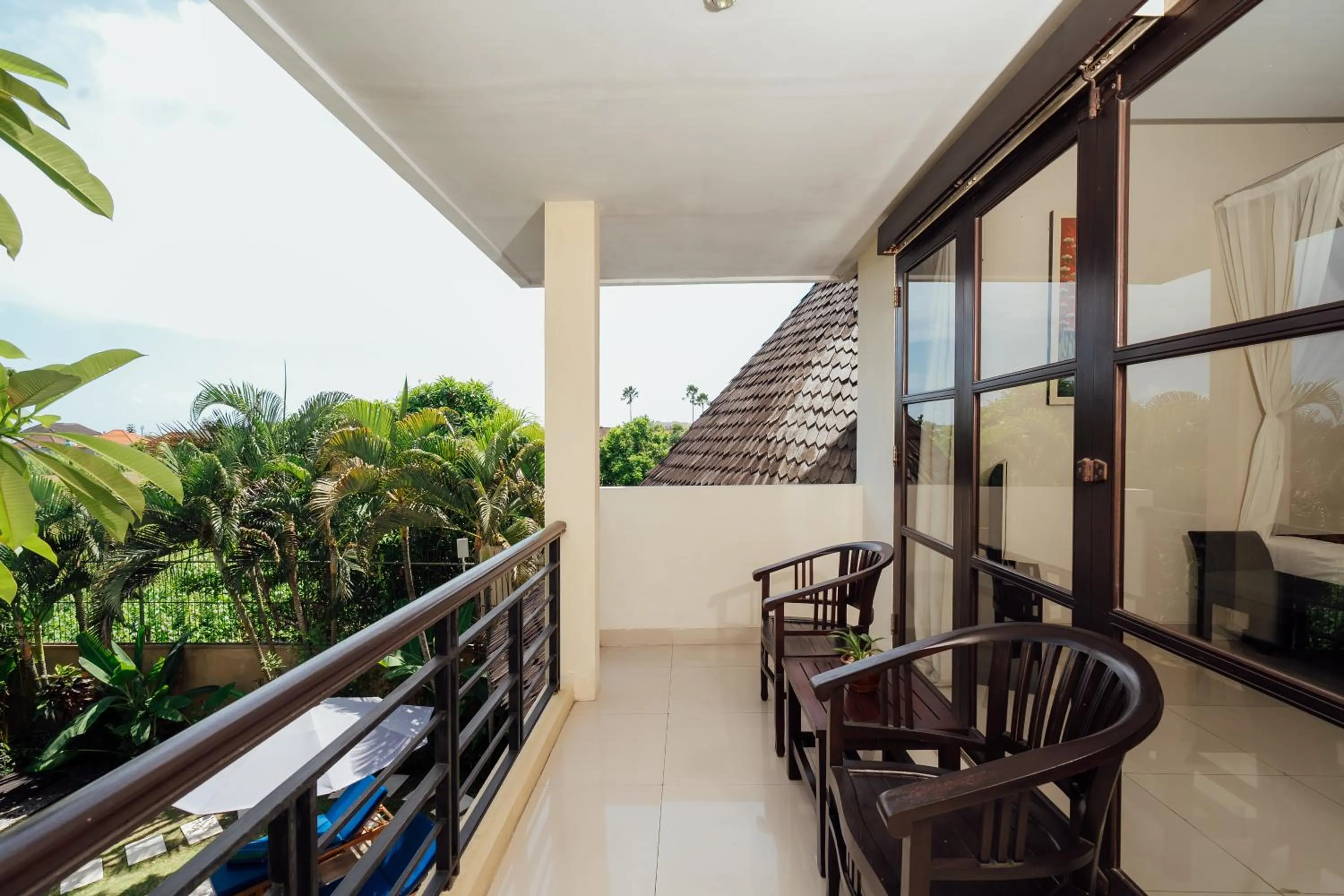 Balcony/Terrace in The Bidadari Villas and Spa Umalas - Seminyak