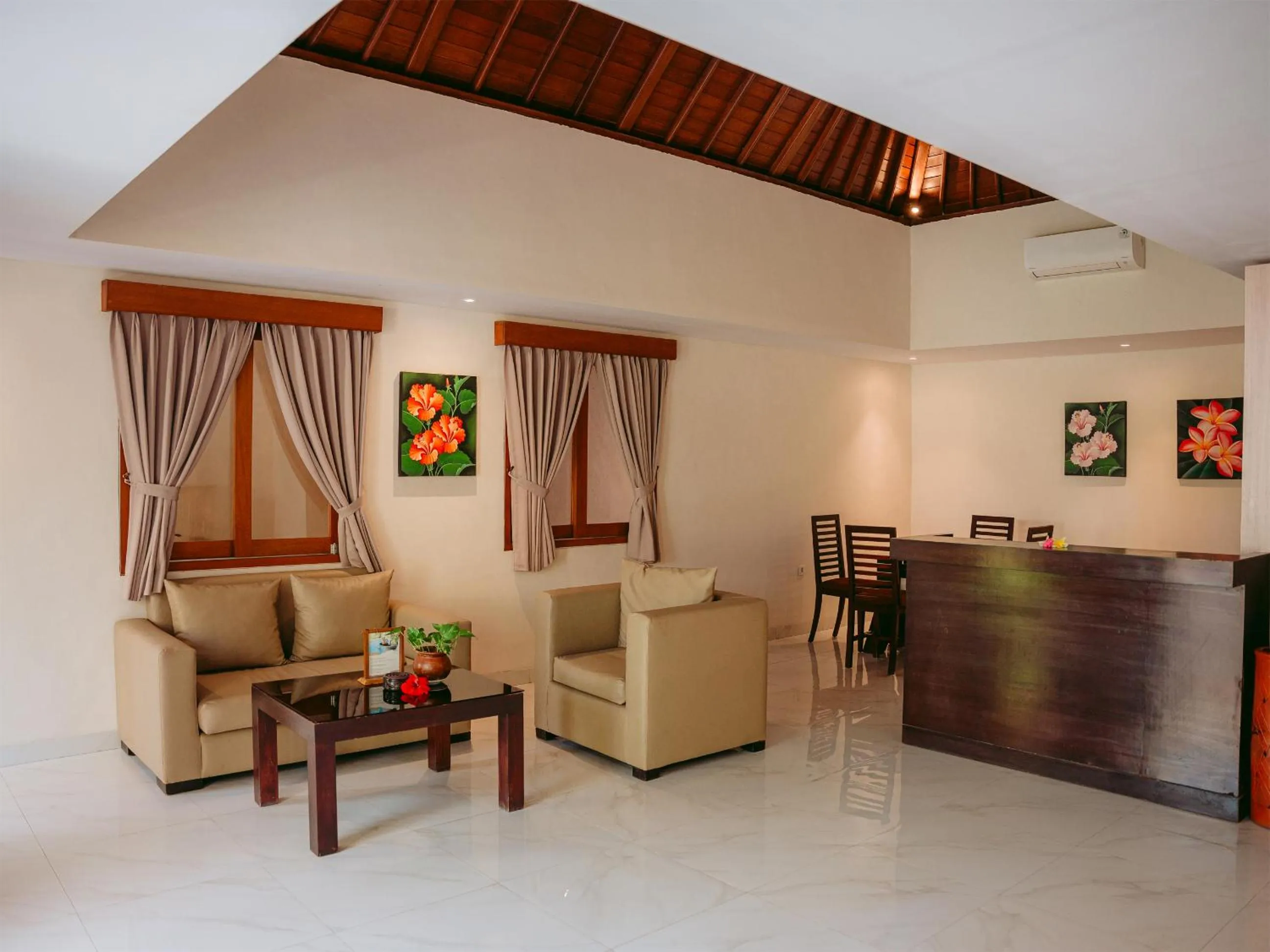 Seating area in The Bidadari Villas and Spa Umalas - Seminyak