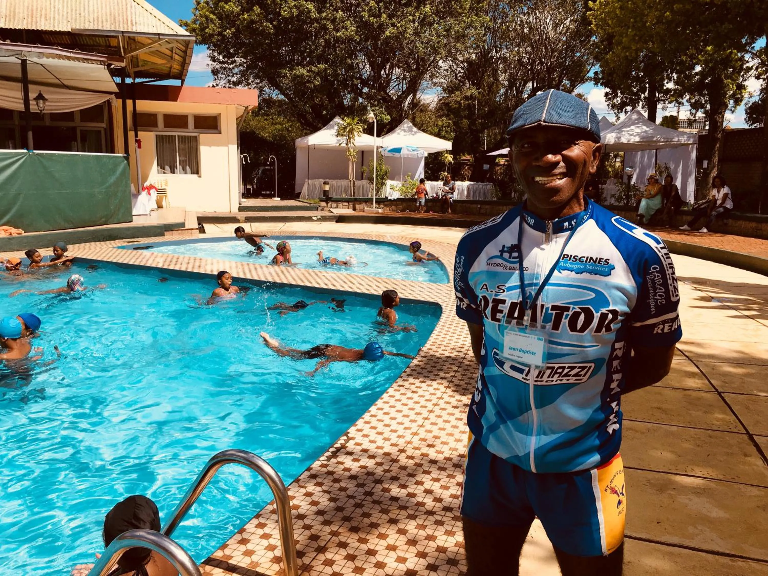 Swimming pool in Motel d'Antananarivo