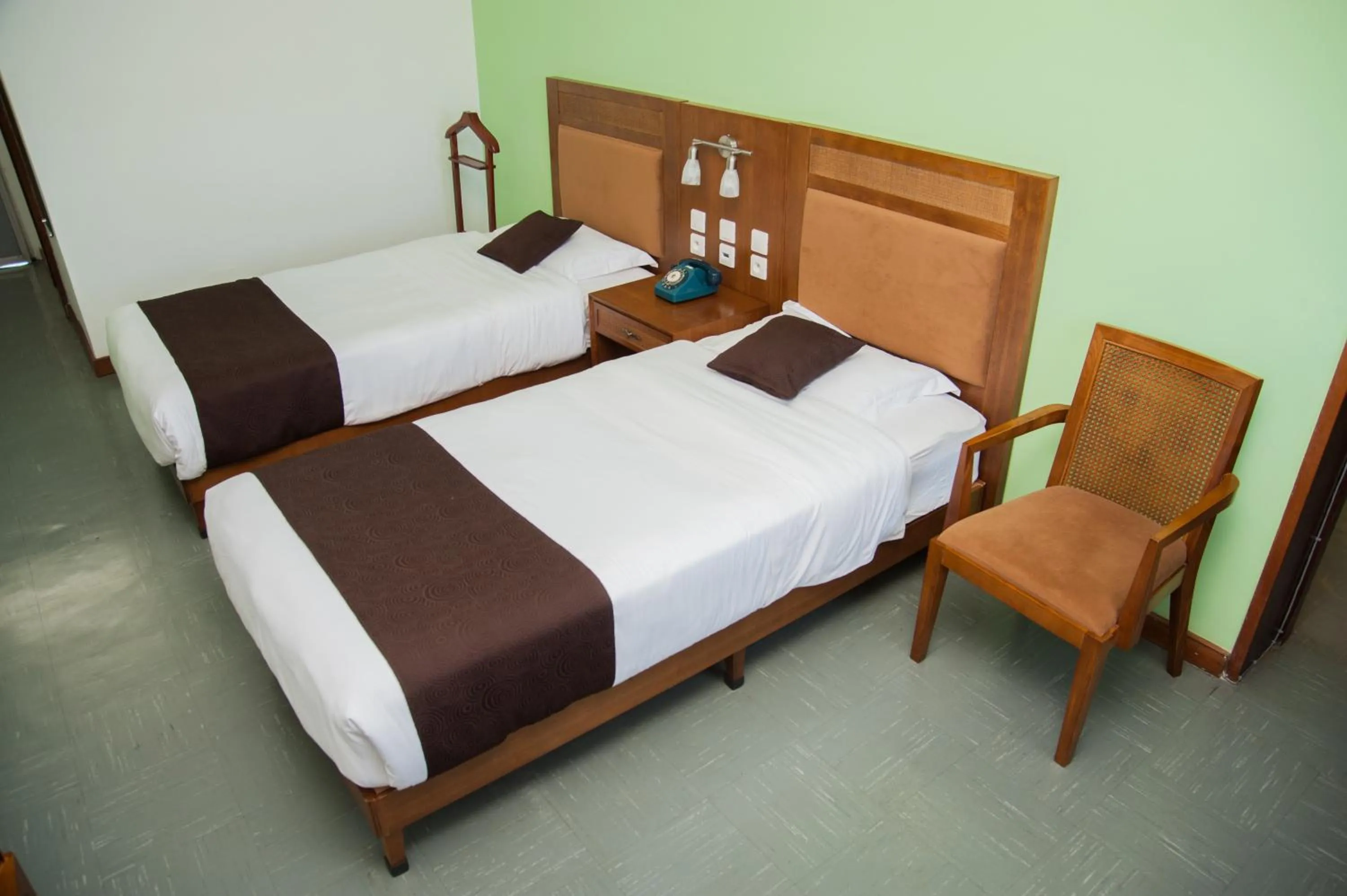 Bed in Motel d'Antananarivo
