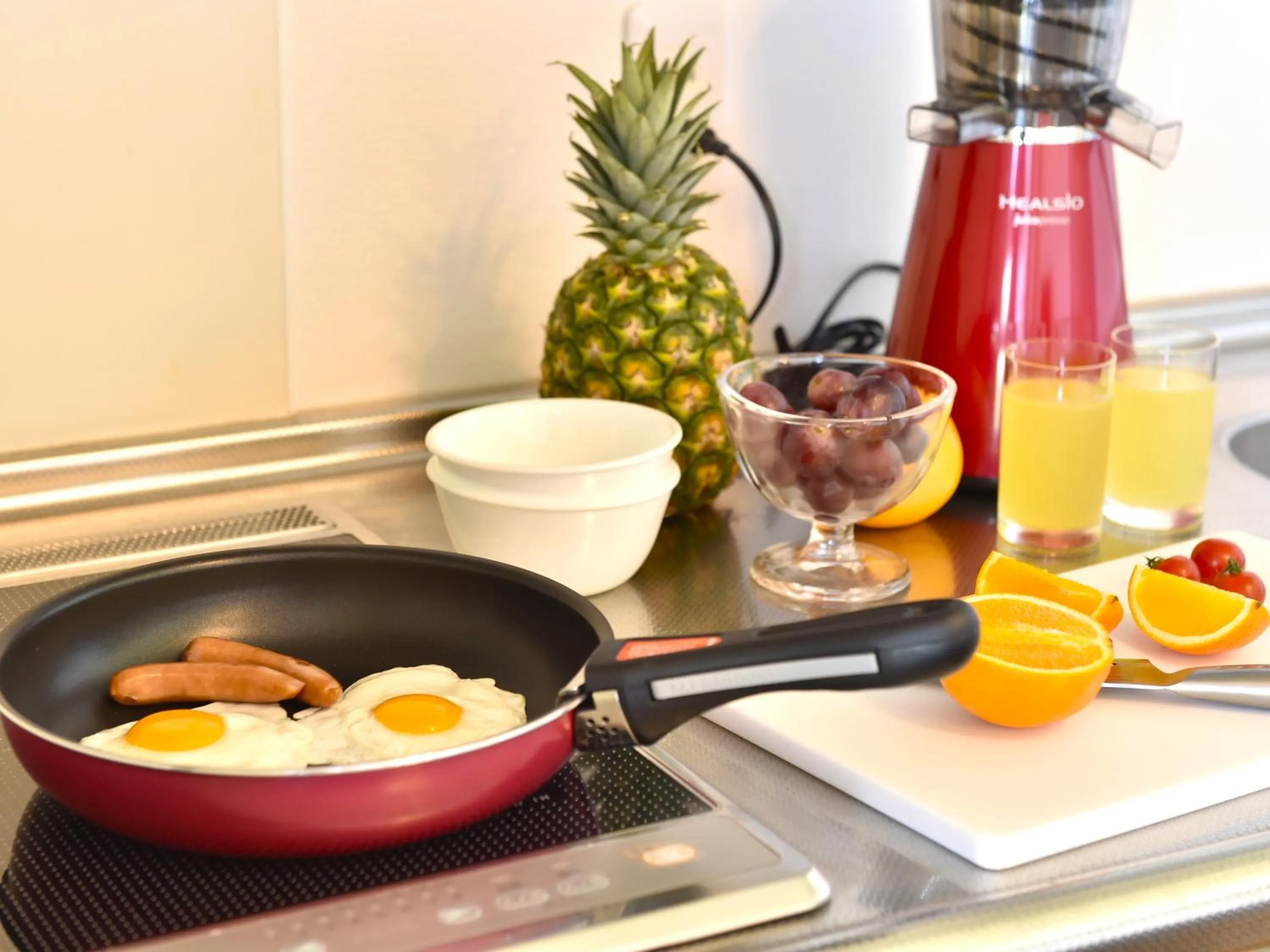 Kitchen or kitchenette in Wellness Villa Brisa