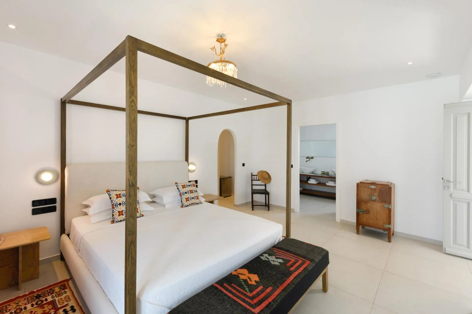 Bedroom, Bed in Kallisti Paros