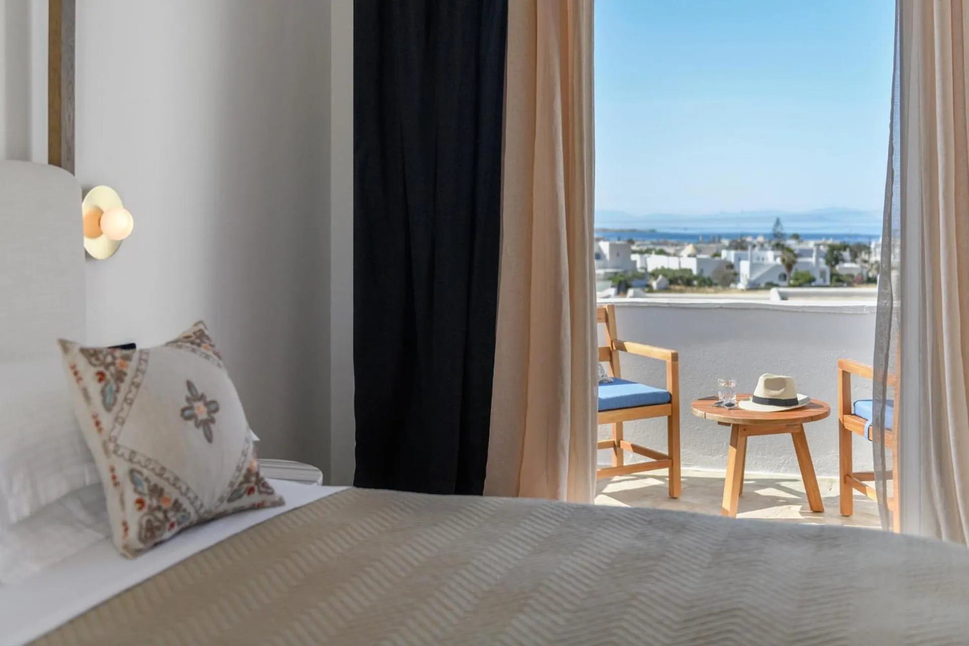 Balcony/Terrace, Bed in Kallisti Paros