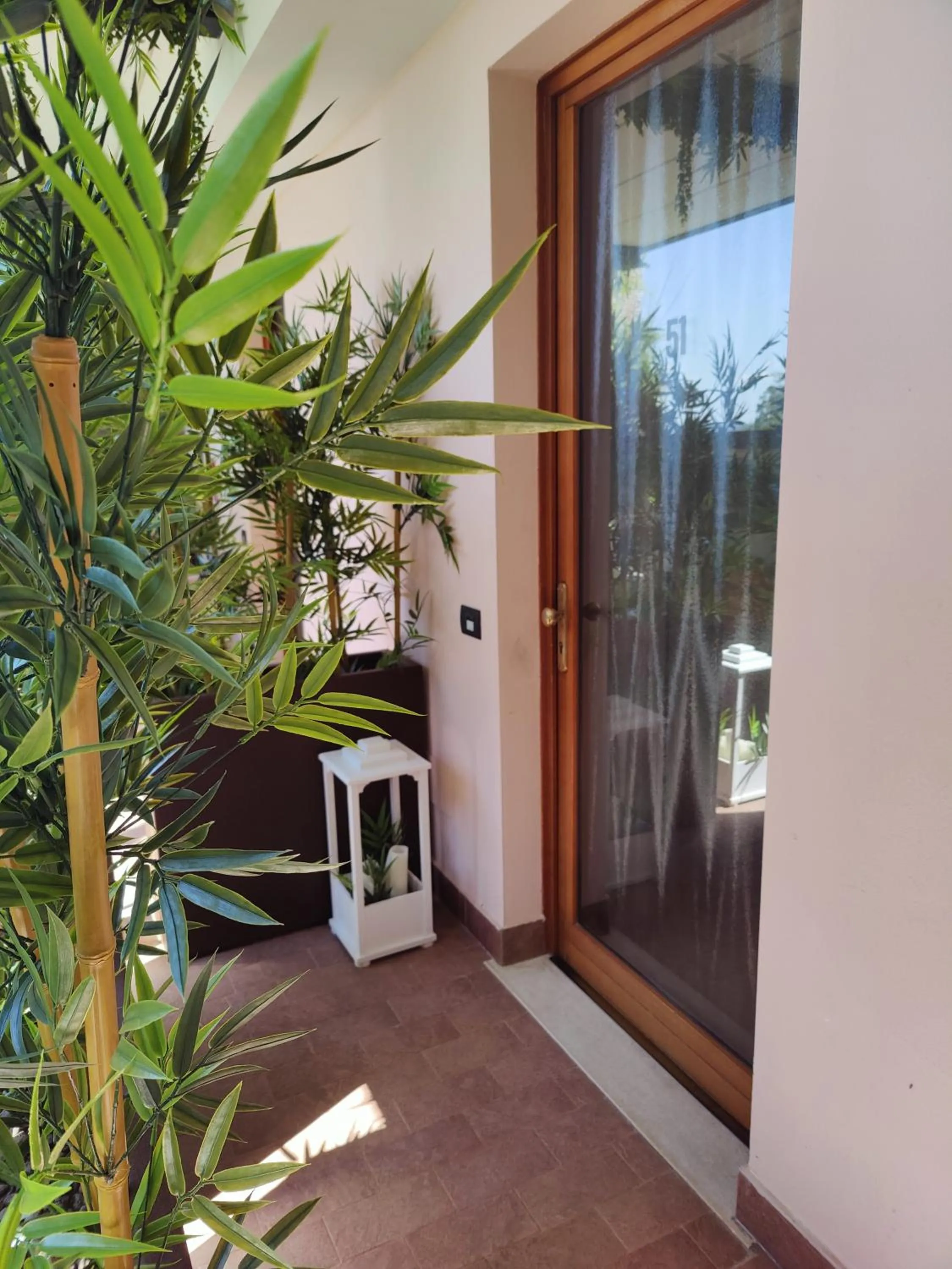 Patio in Hotel Meridiana