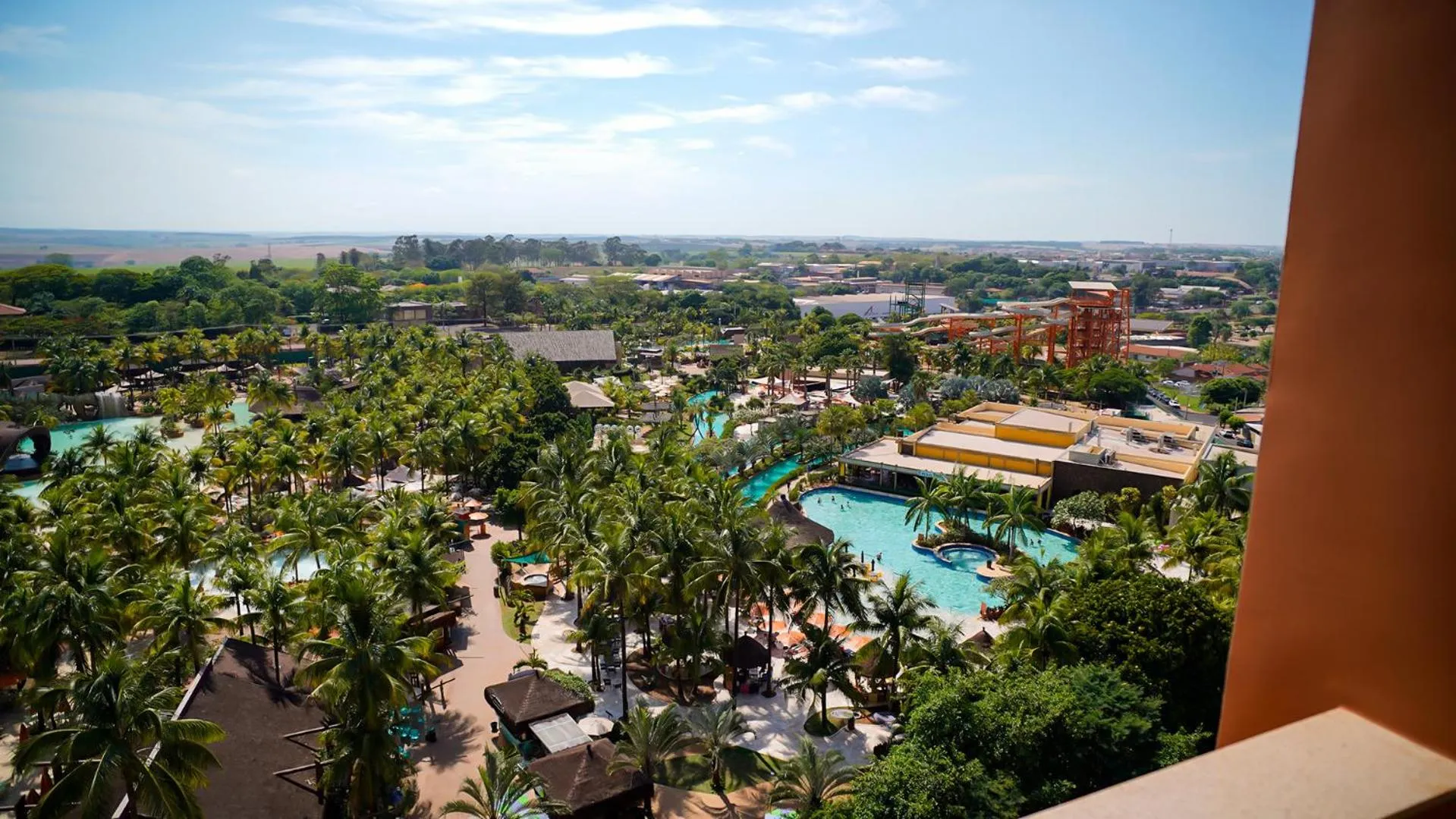 Bird's eye view in Hot Beach Resort