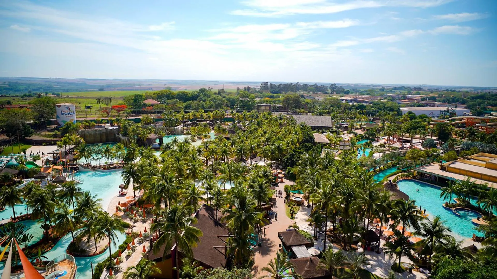Pool view in Hot Beach Resort
