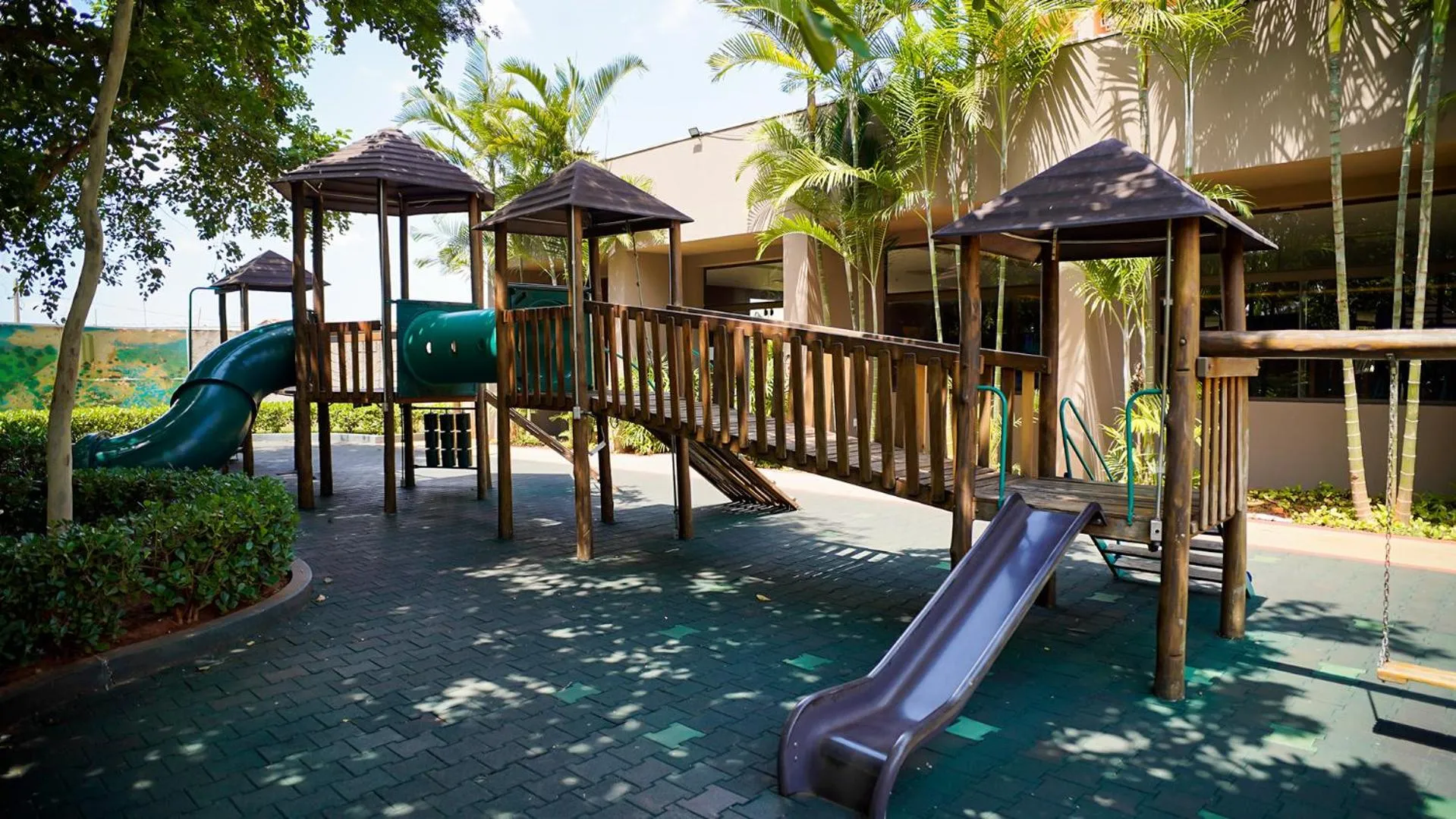 Children play ground in Hot Beach Resort