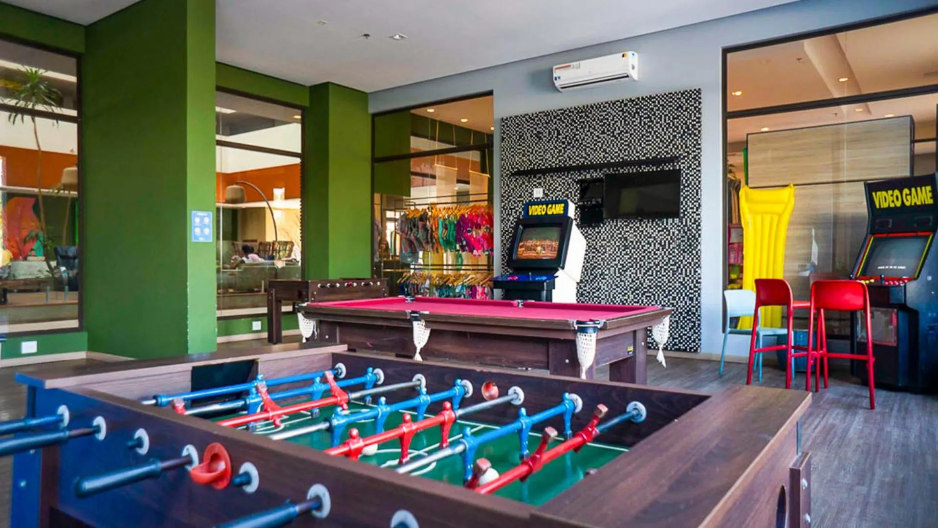 Game Room in Hot Beach Resort