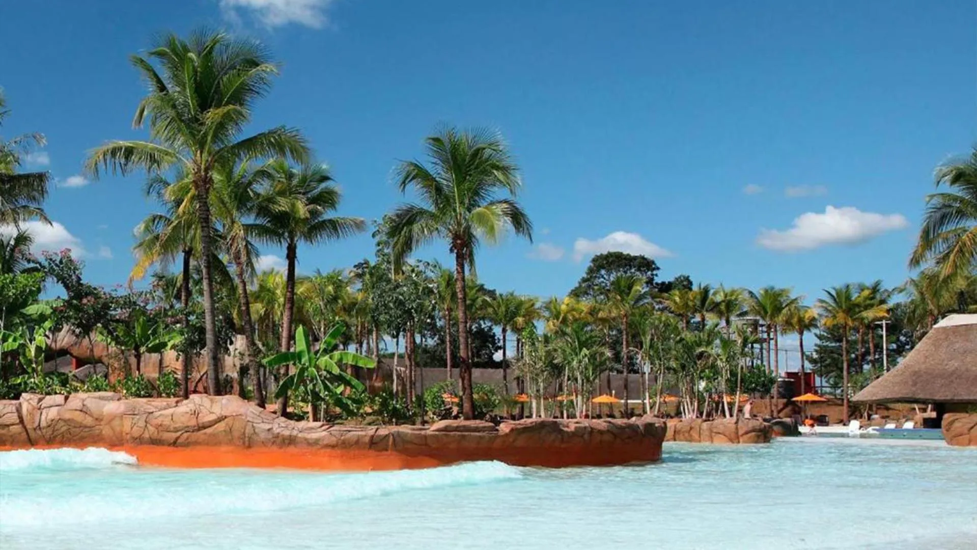 Aqua park in Hot Beach Resort