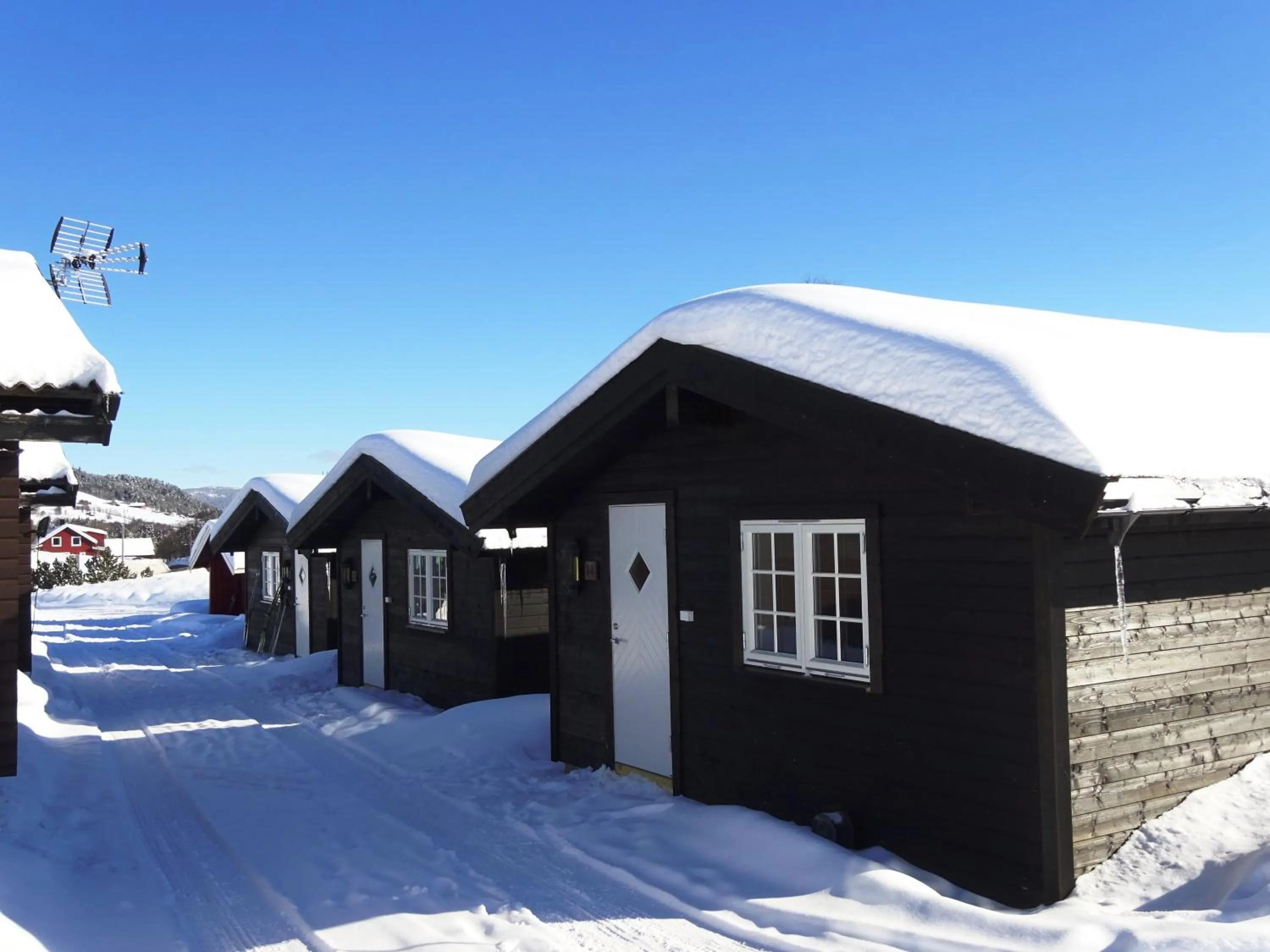 Property building in Øen Turistsenter Cottages
