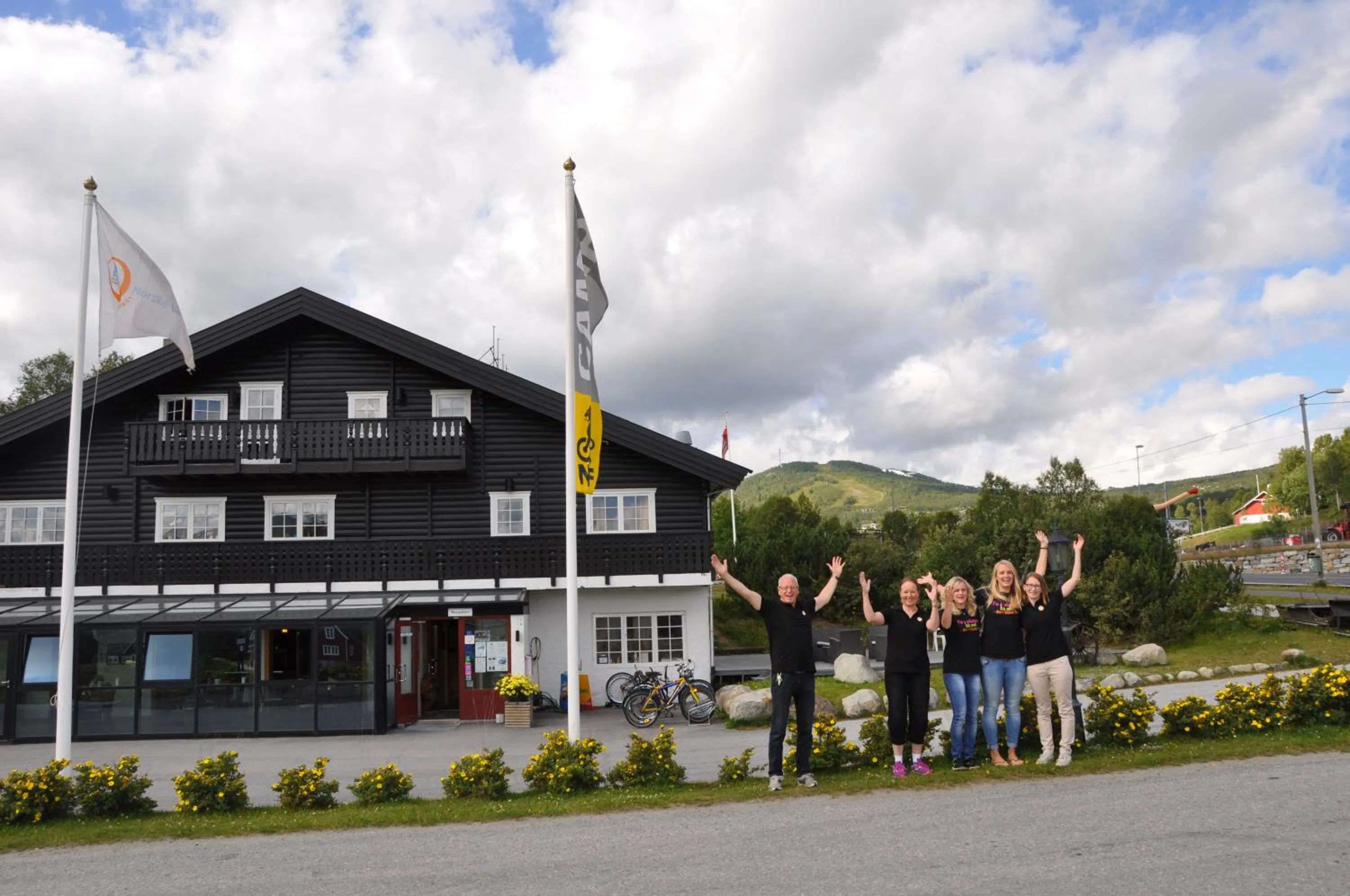 Staff in Øen Turistsenter Cottages