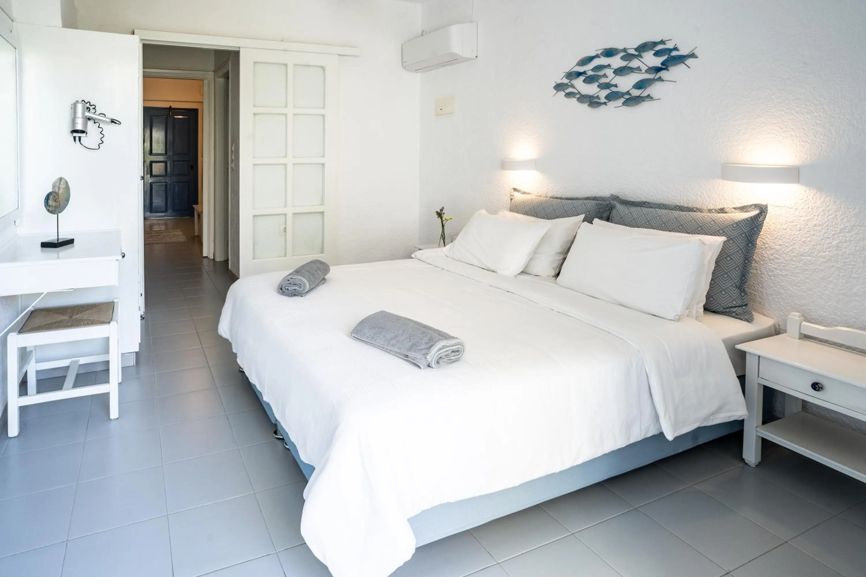 Bed in Ninetta's Studios