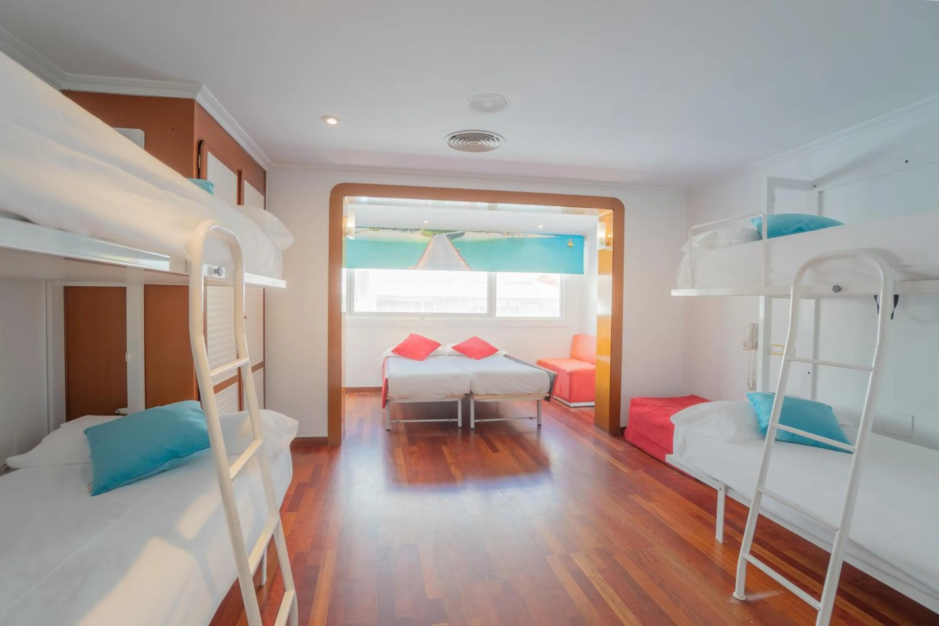 Bed in Hotel Náyade