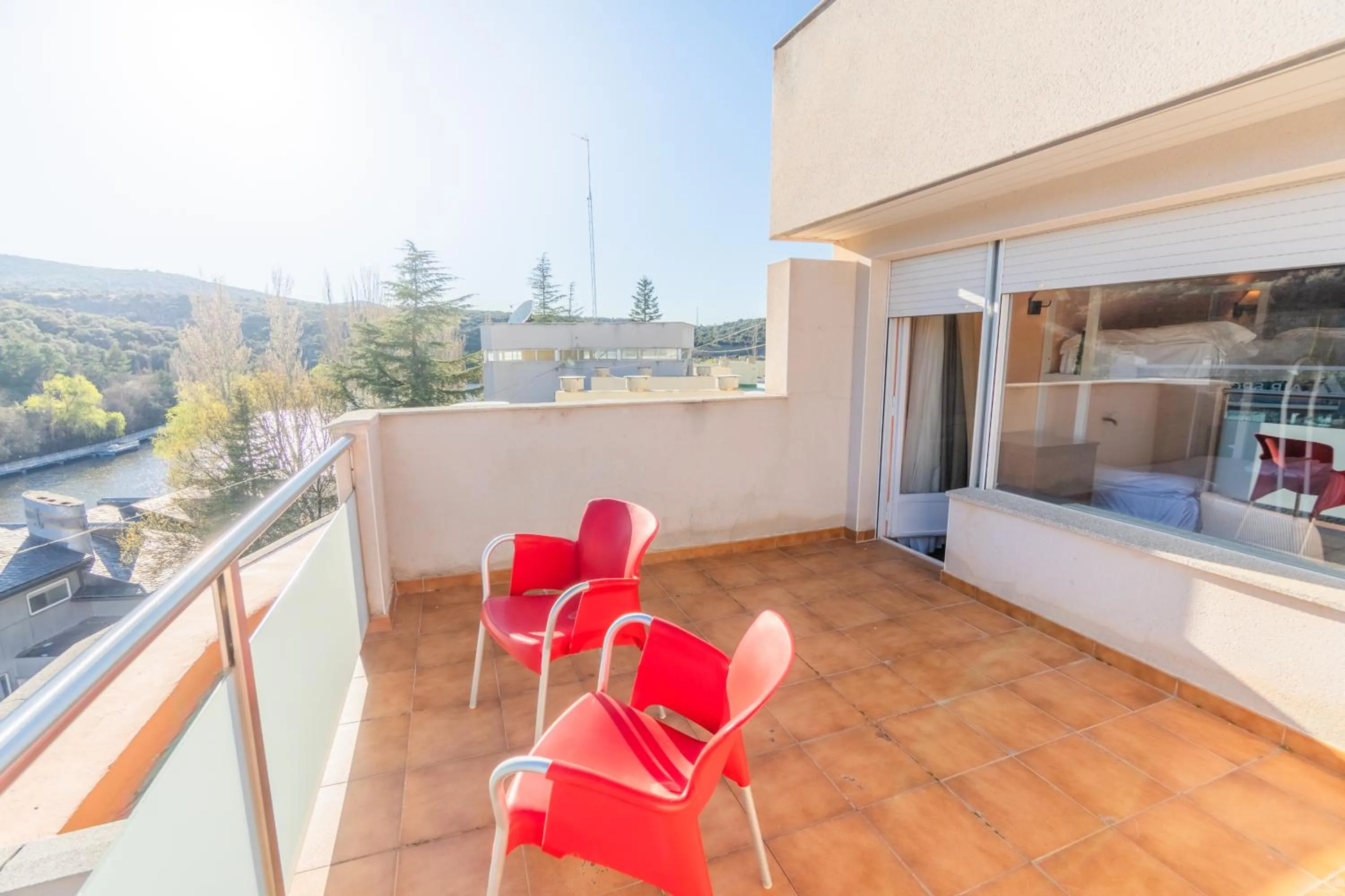 Patio in Hotel Náyade