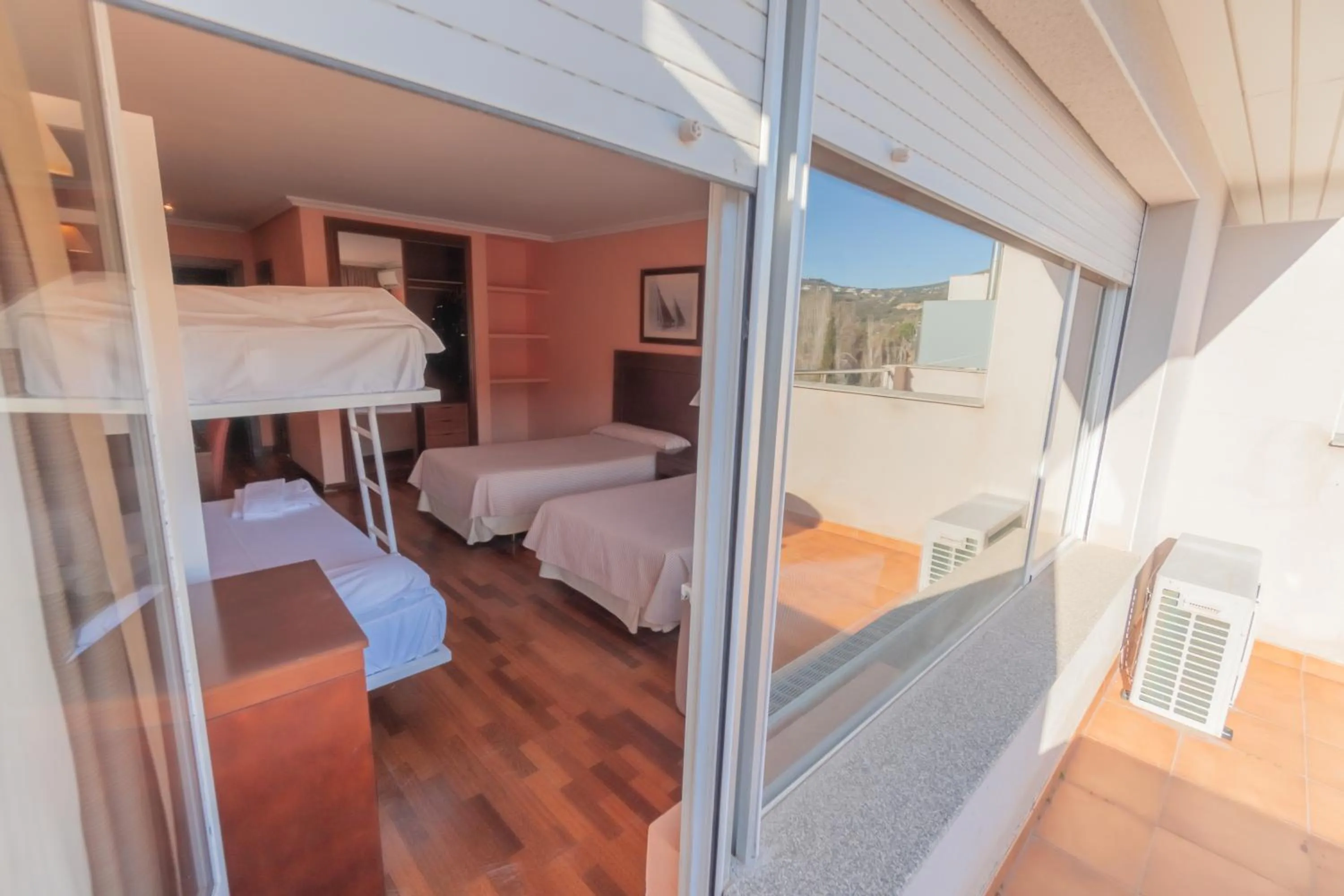 Bed in Hotel Náyade