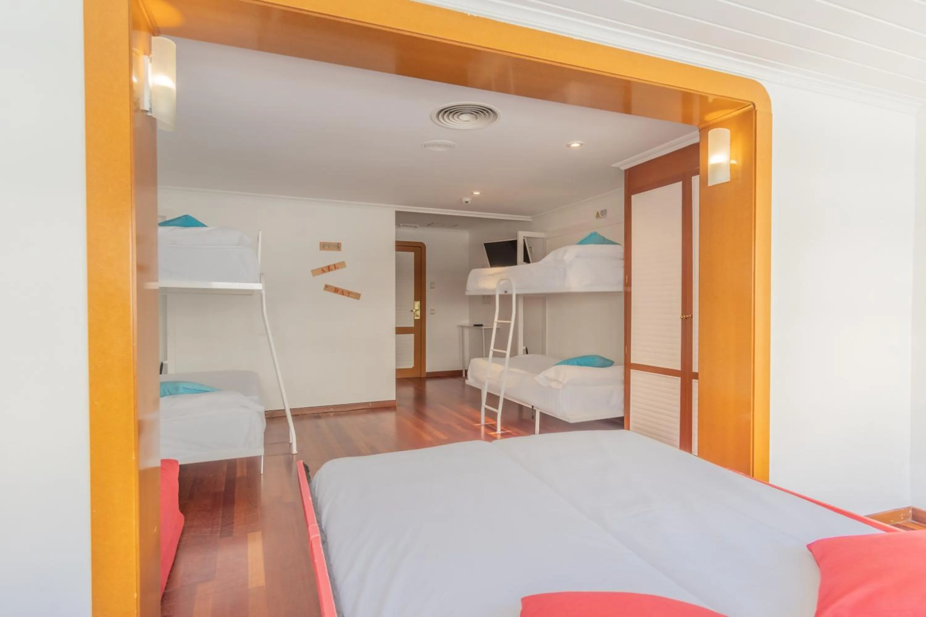 Bed in Hotel Náyade