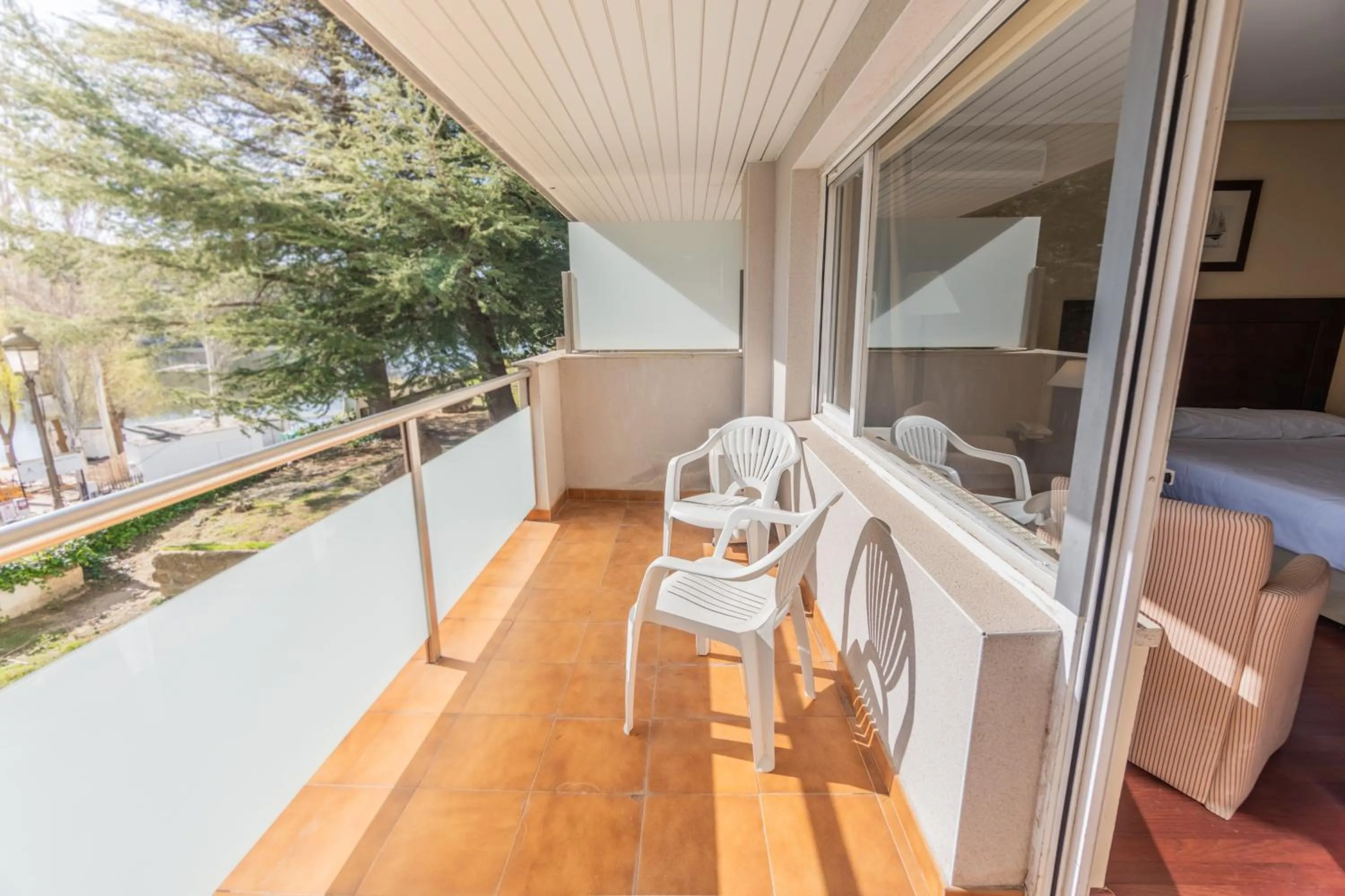 Patio in Hotel Náyade