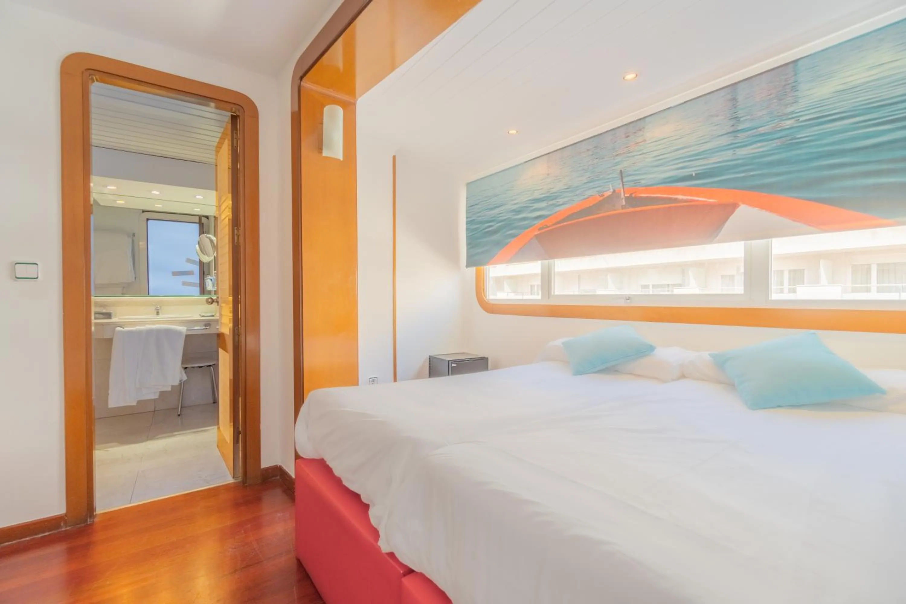 Bed in Hotel Náyade