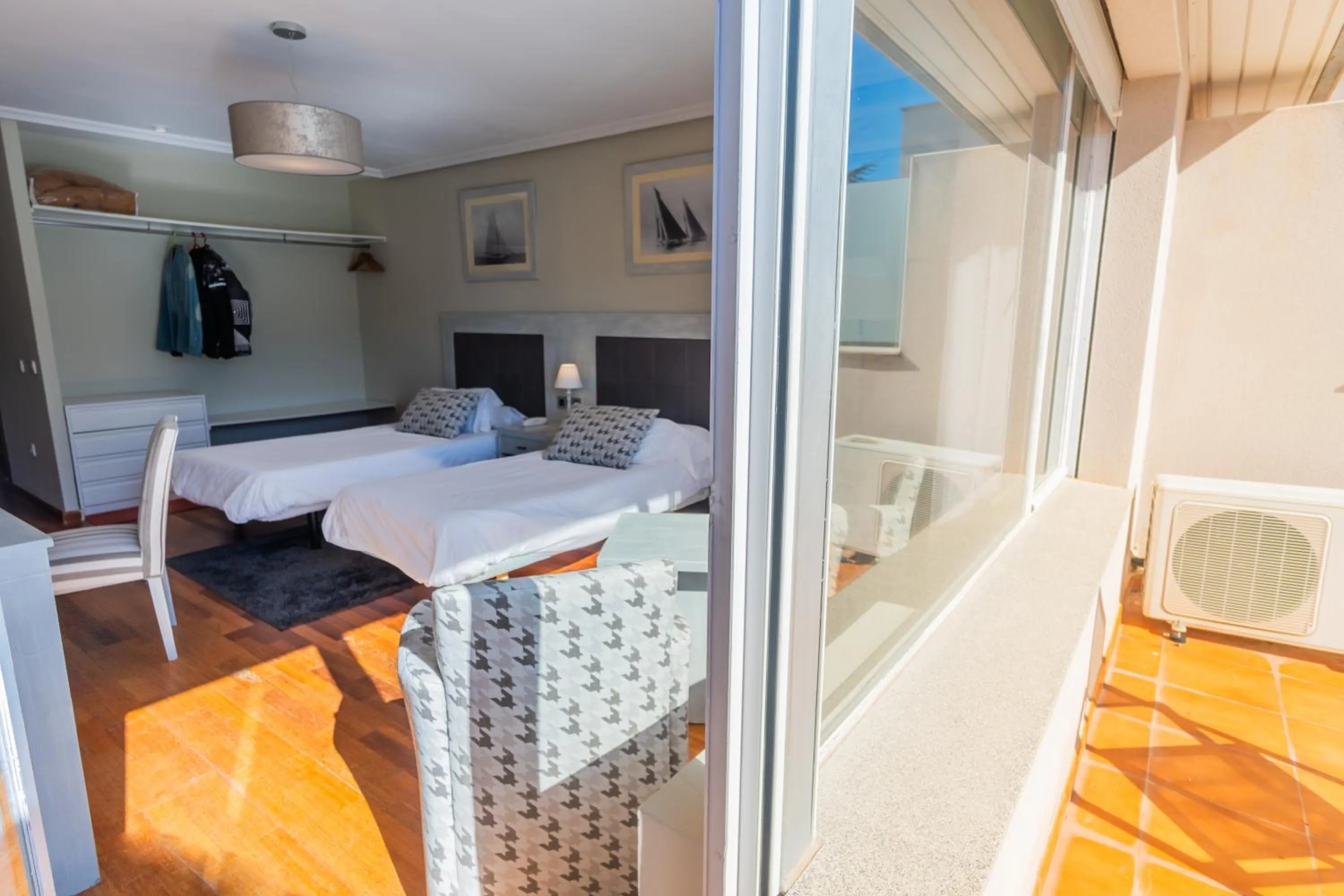 Bed in Hotel Náyade