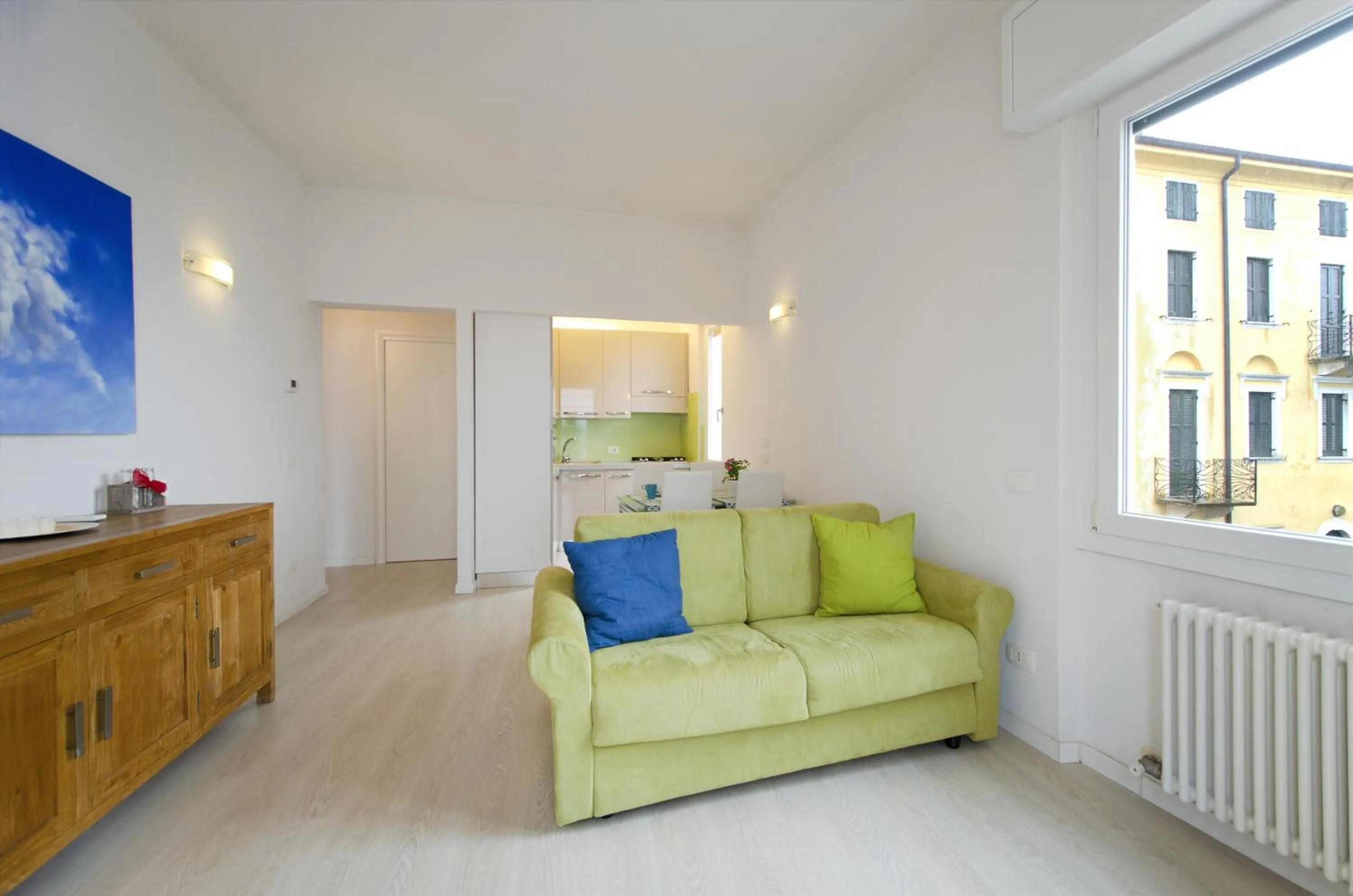 Living room in Appartamento a 5 metri dal lago