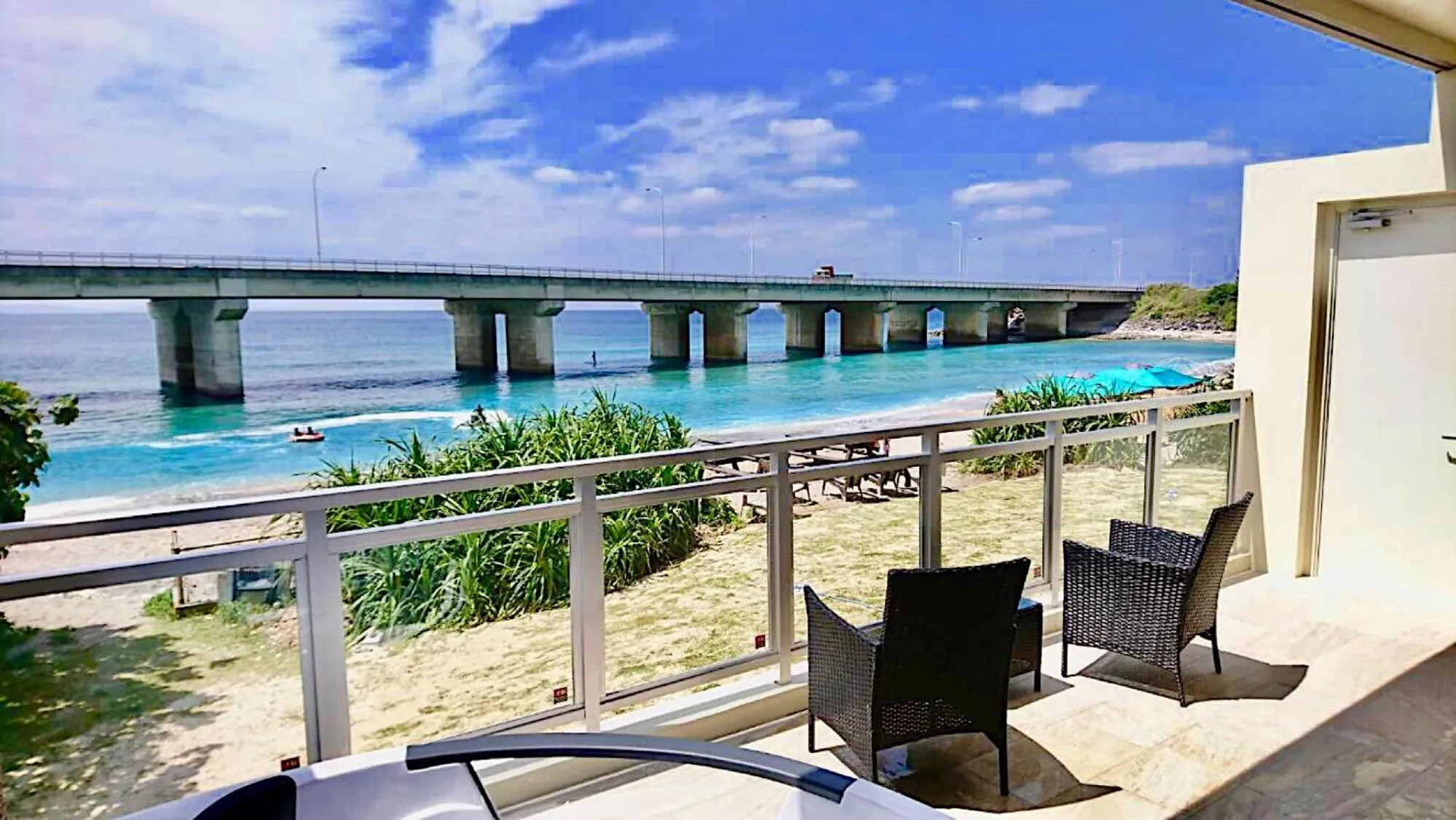 Sea view in Oceans Cottage