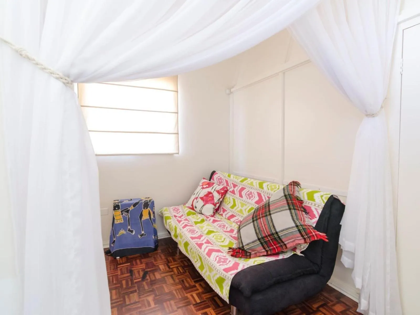 Seating area, Bed in Beach Cottage Kleinzee