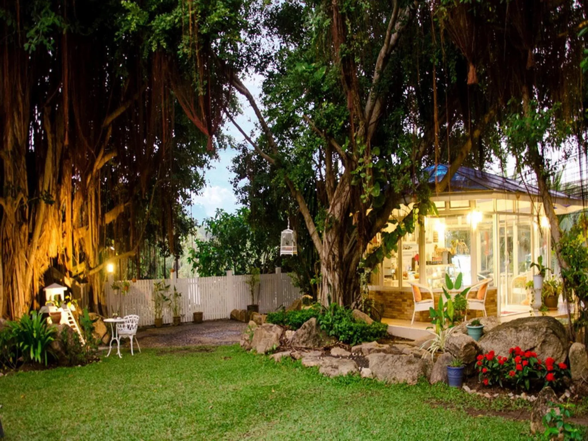 Garden in Banyan House Samui bed and breakfast (Adult Only)