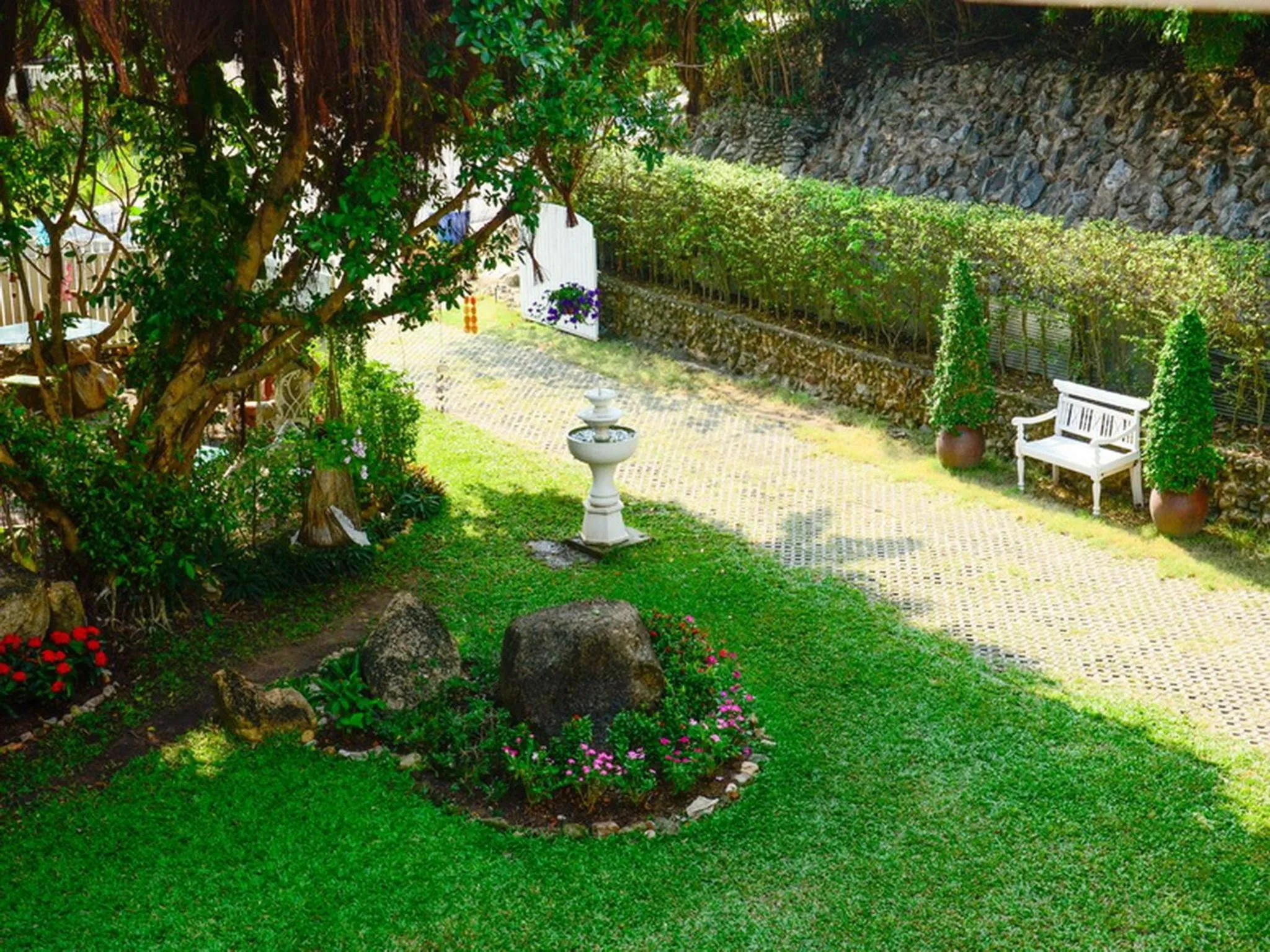 Garden in Banyan House Samui bed and breakfast (Adult Only)