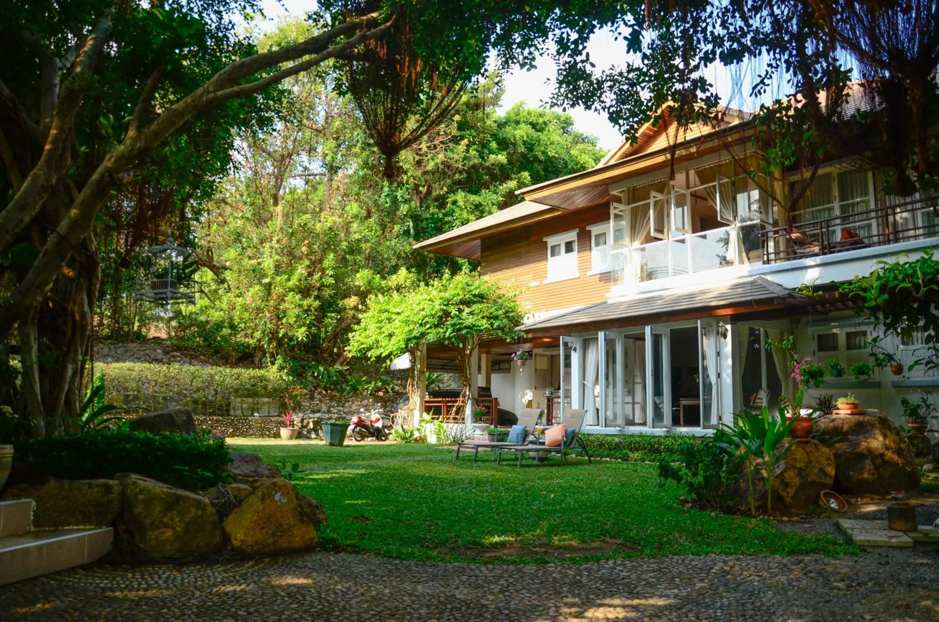 Facade/entrance in Banyan House Samui bed and breakfast (Adult Only)