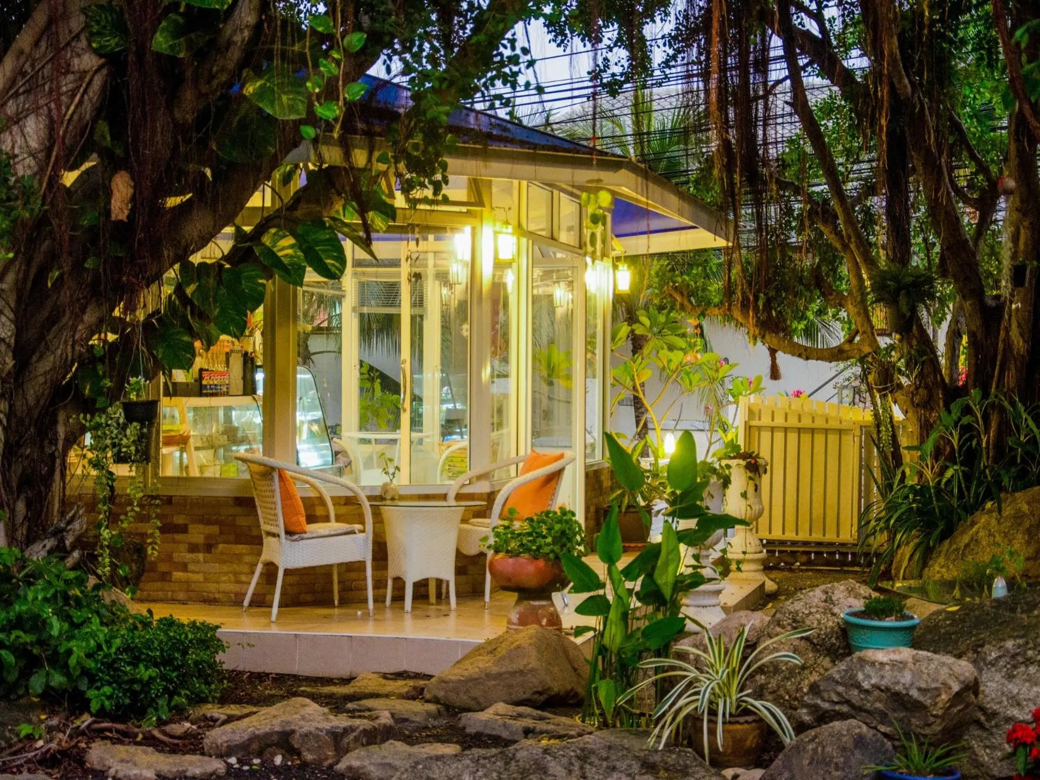 Garden in Banyan House Samui bed and breakfast (Adult Only)