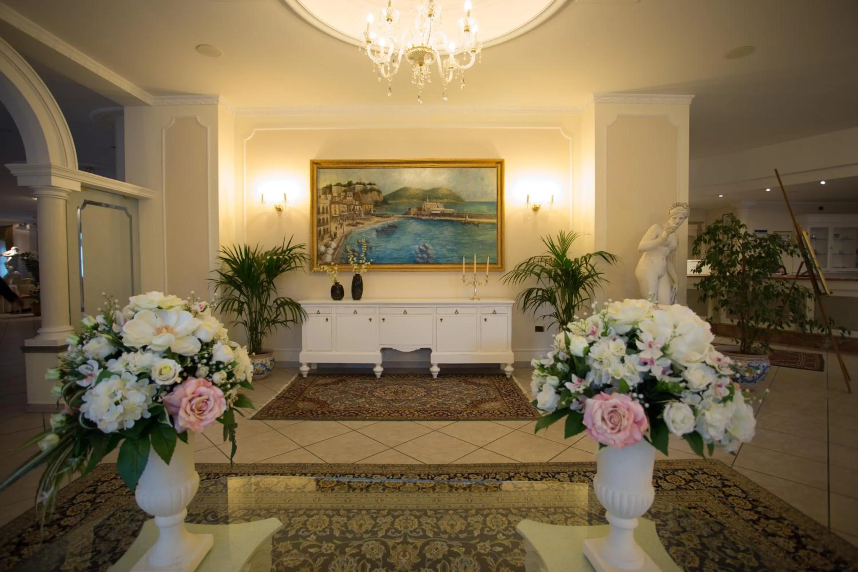 Lobby or reception in Hotel La Rosa Dei Venti