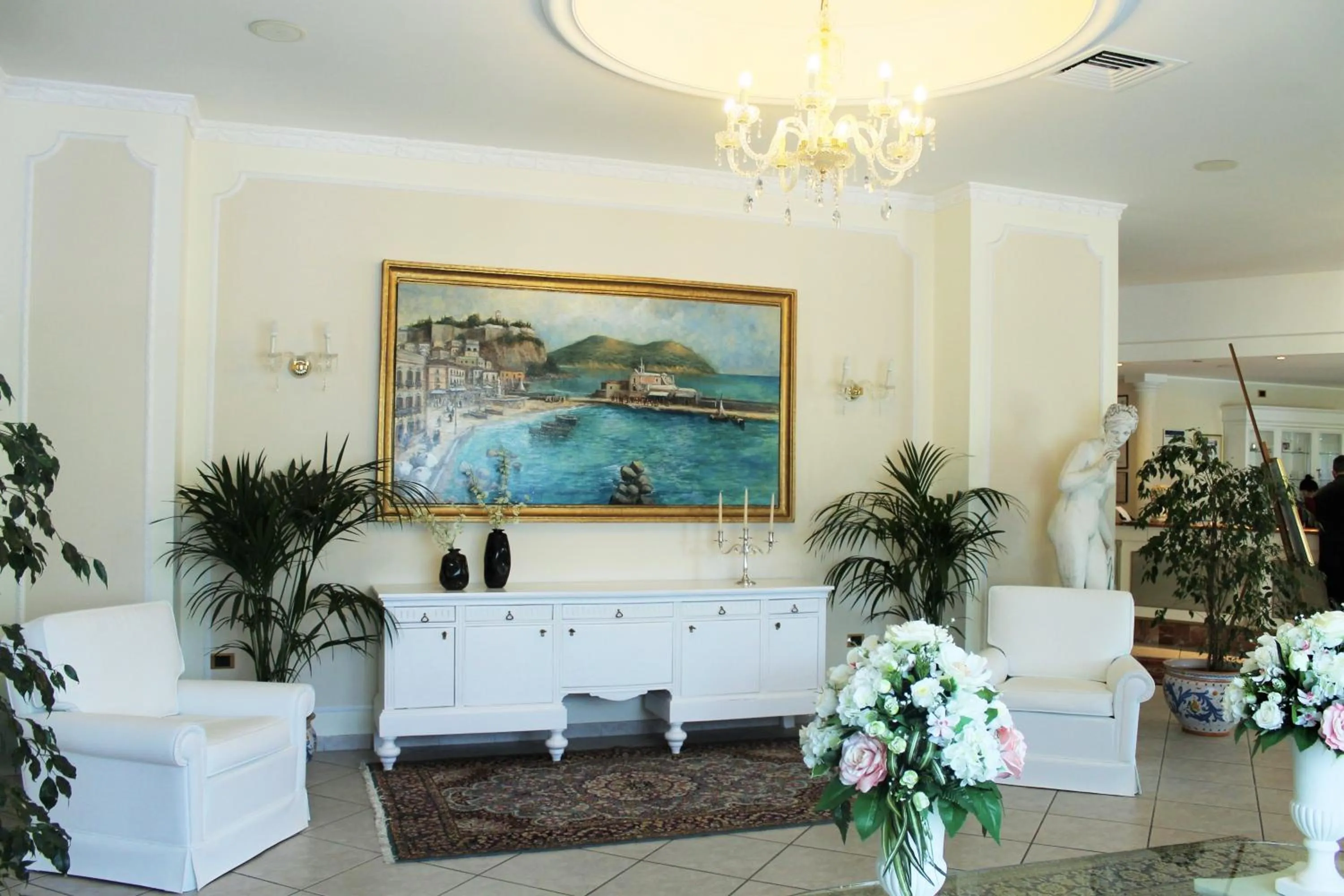 Lobby or reception in Hotel La Rosa Dei Venti