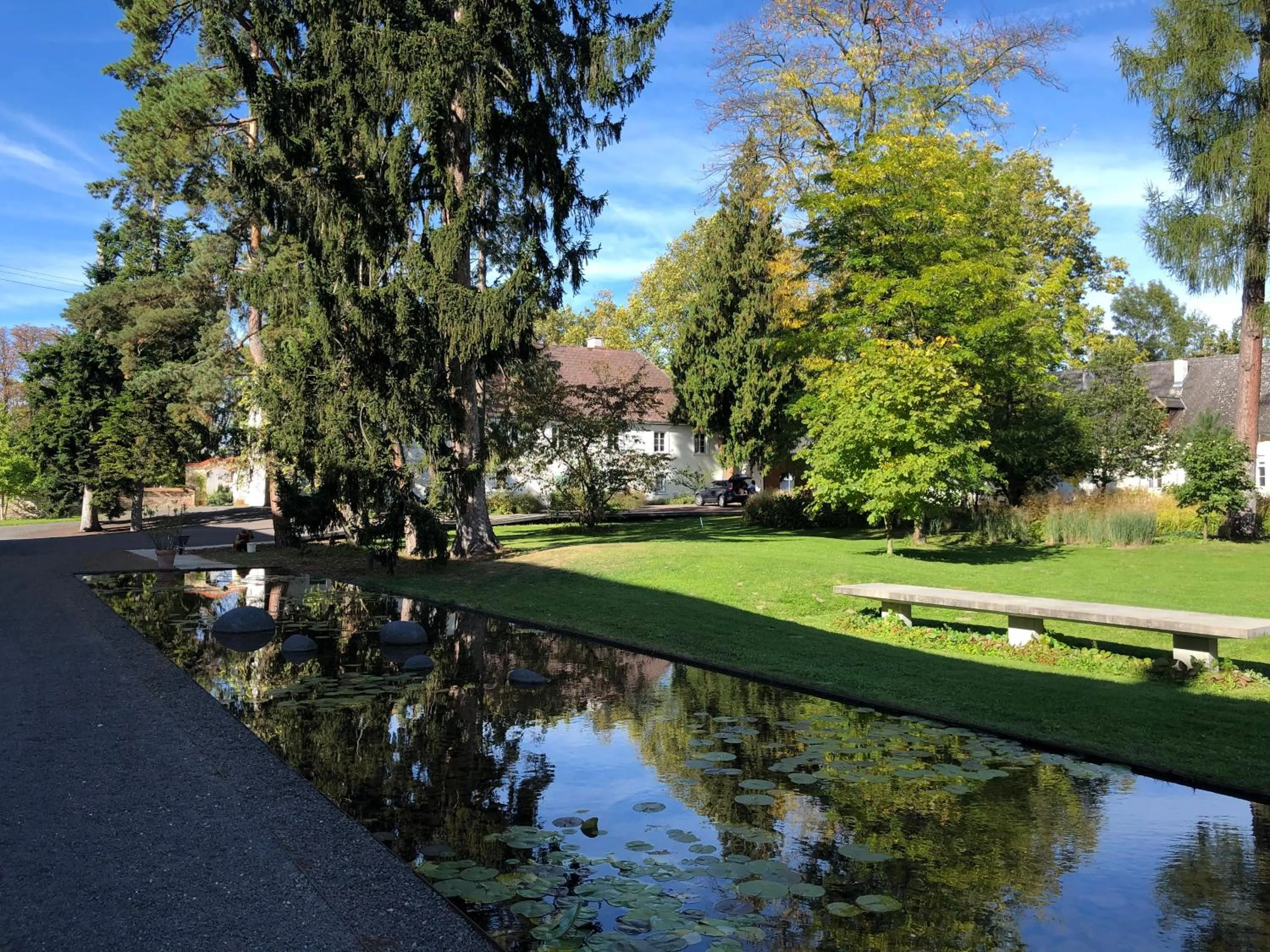 Garden in Boutique Hotel Zum Oberjäger, Schloss Lackenbach