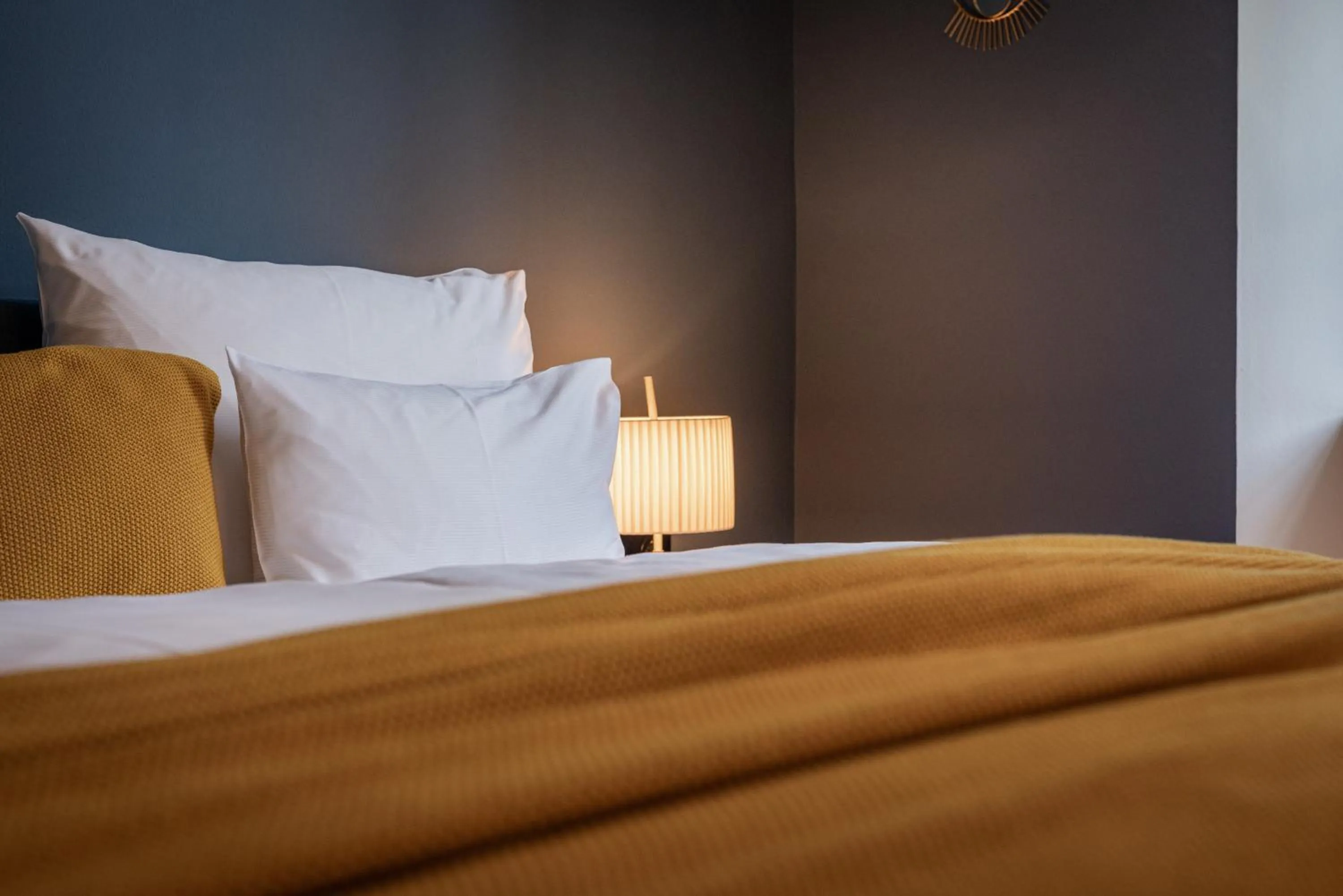 Decorative detail, Bed in Boutique Hotel Zum Oberjäger, Schloss Lackenbach