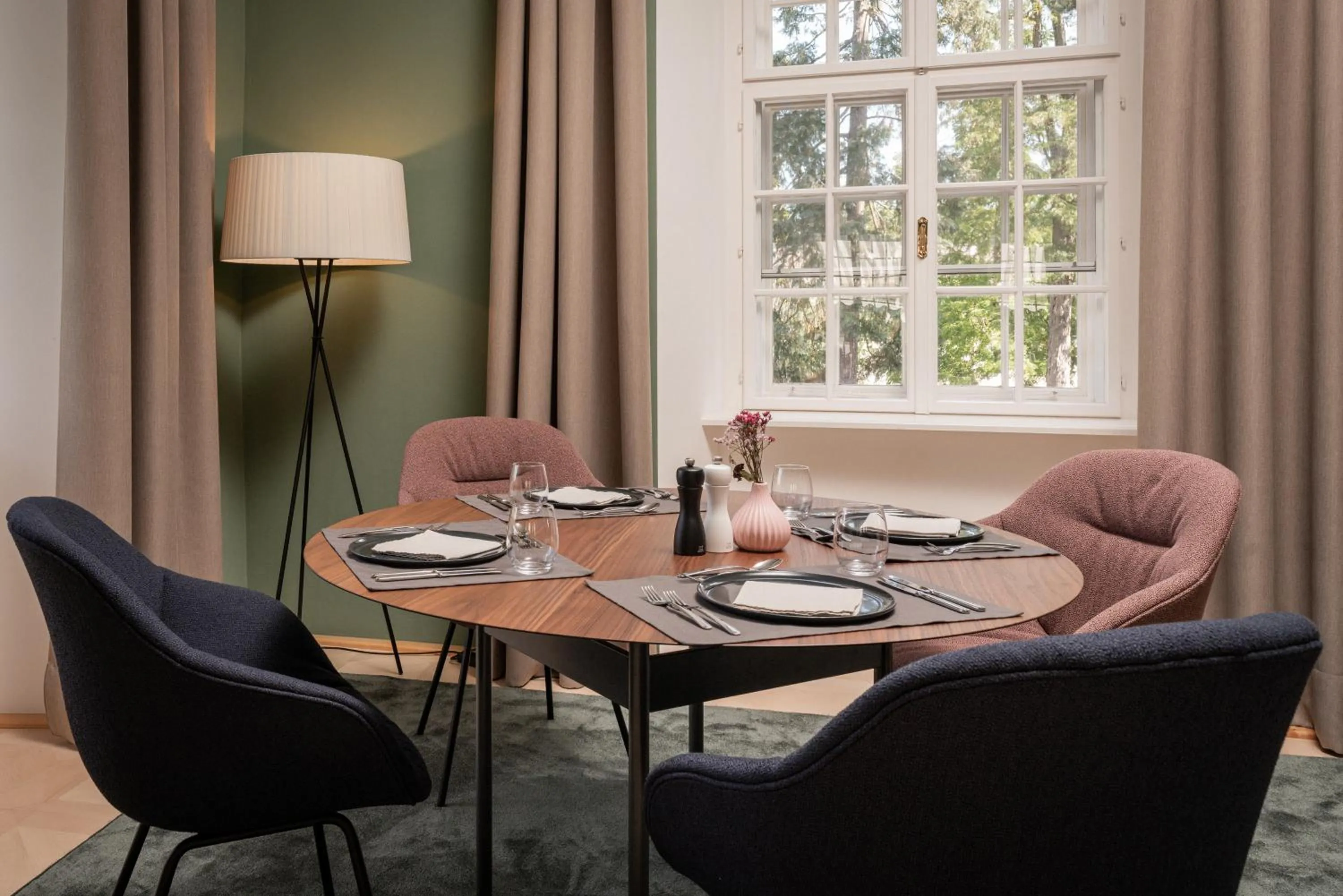 Seating area in Boutique Hotel Zum Oberjäger, Schloss Lackenbach