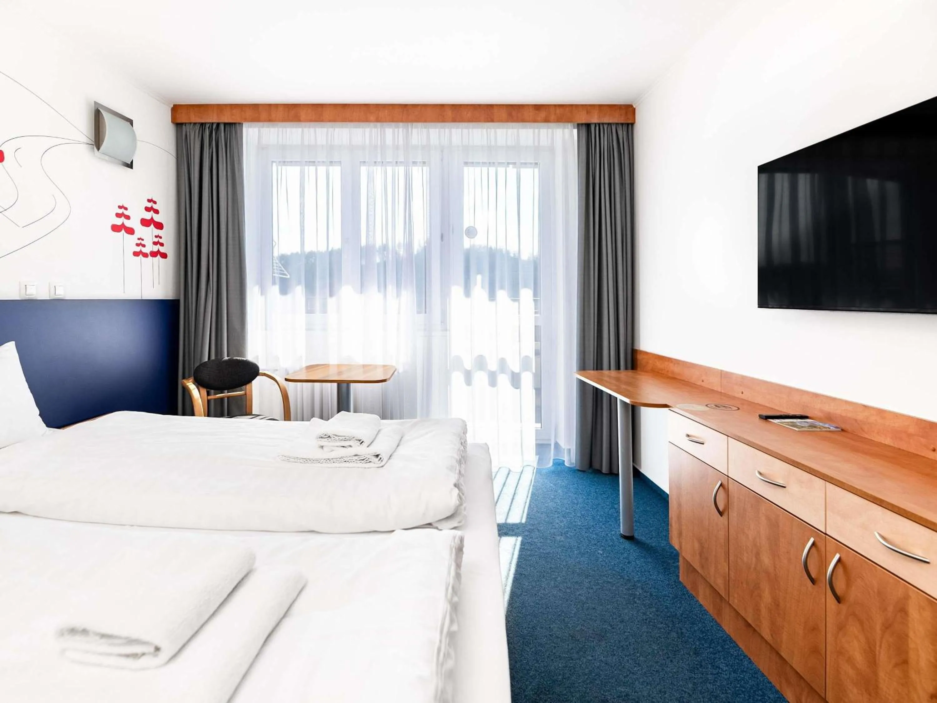 Bedroom, Bed in ibis Styles Relax Roznov pod Radhostem