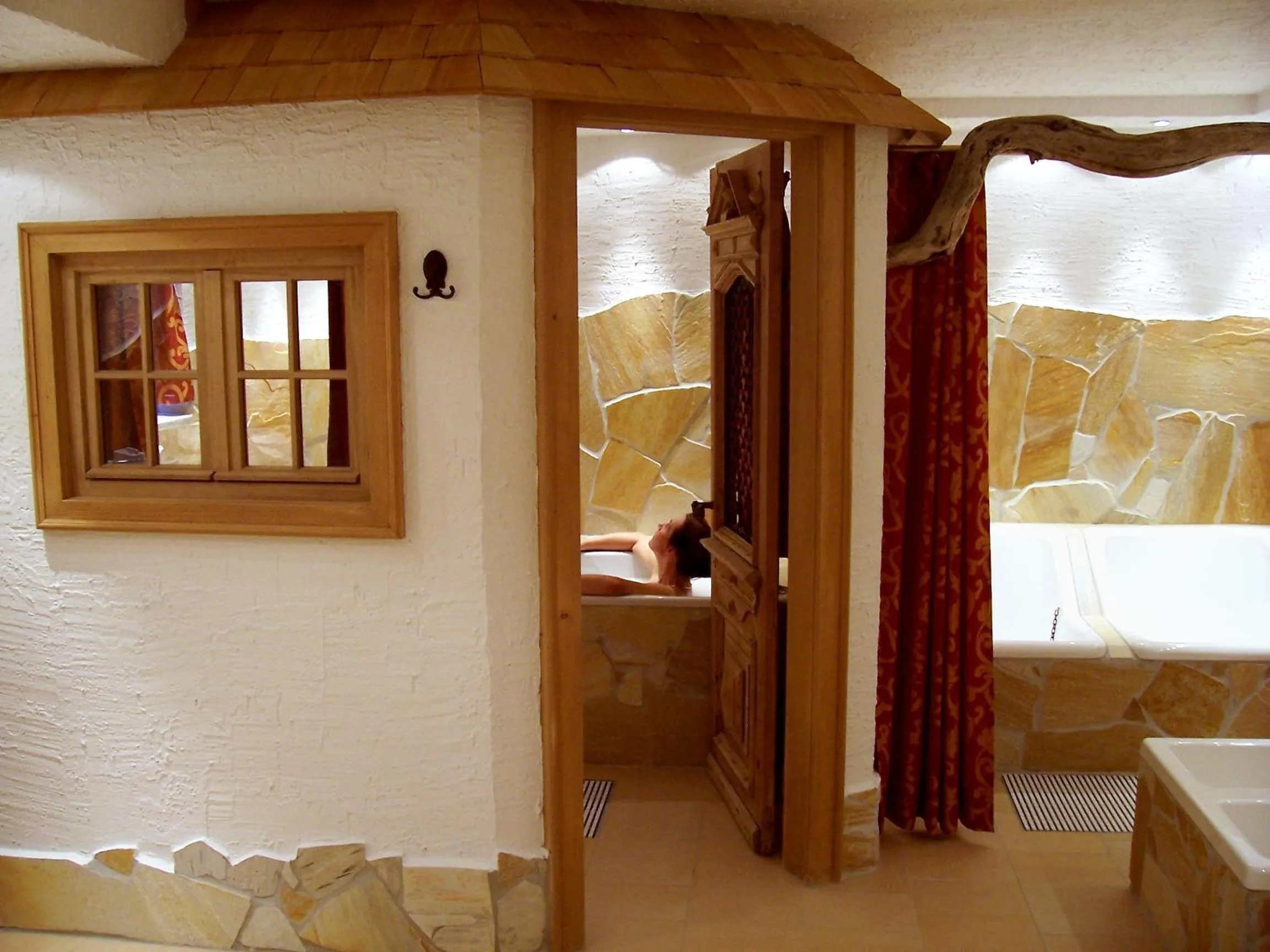 Decorative detail, Bed in Kurhotel Eichinger