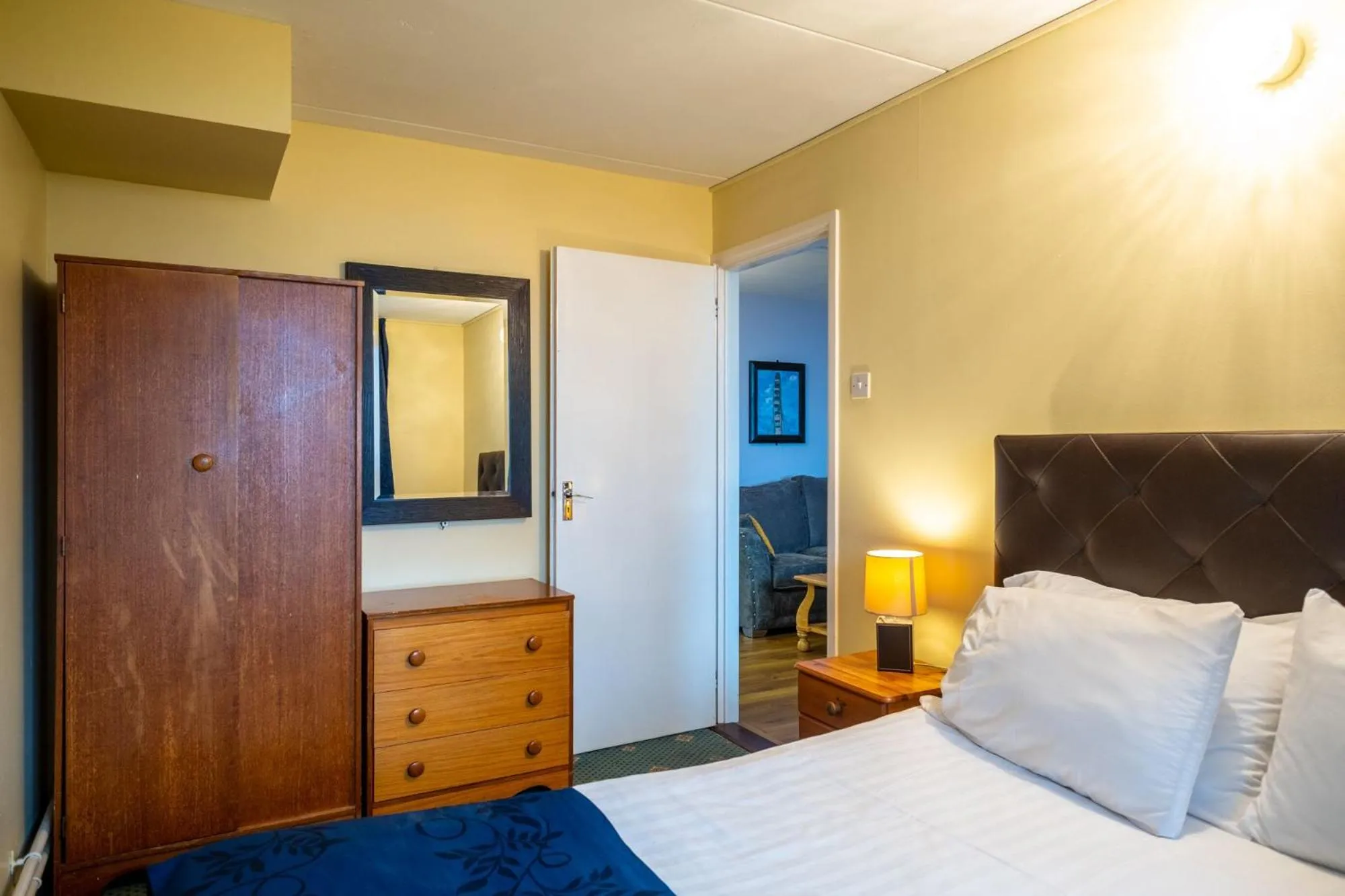 Bed in Atlantic Apartotel