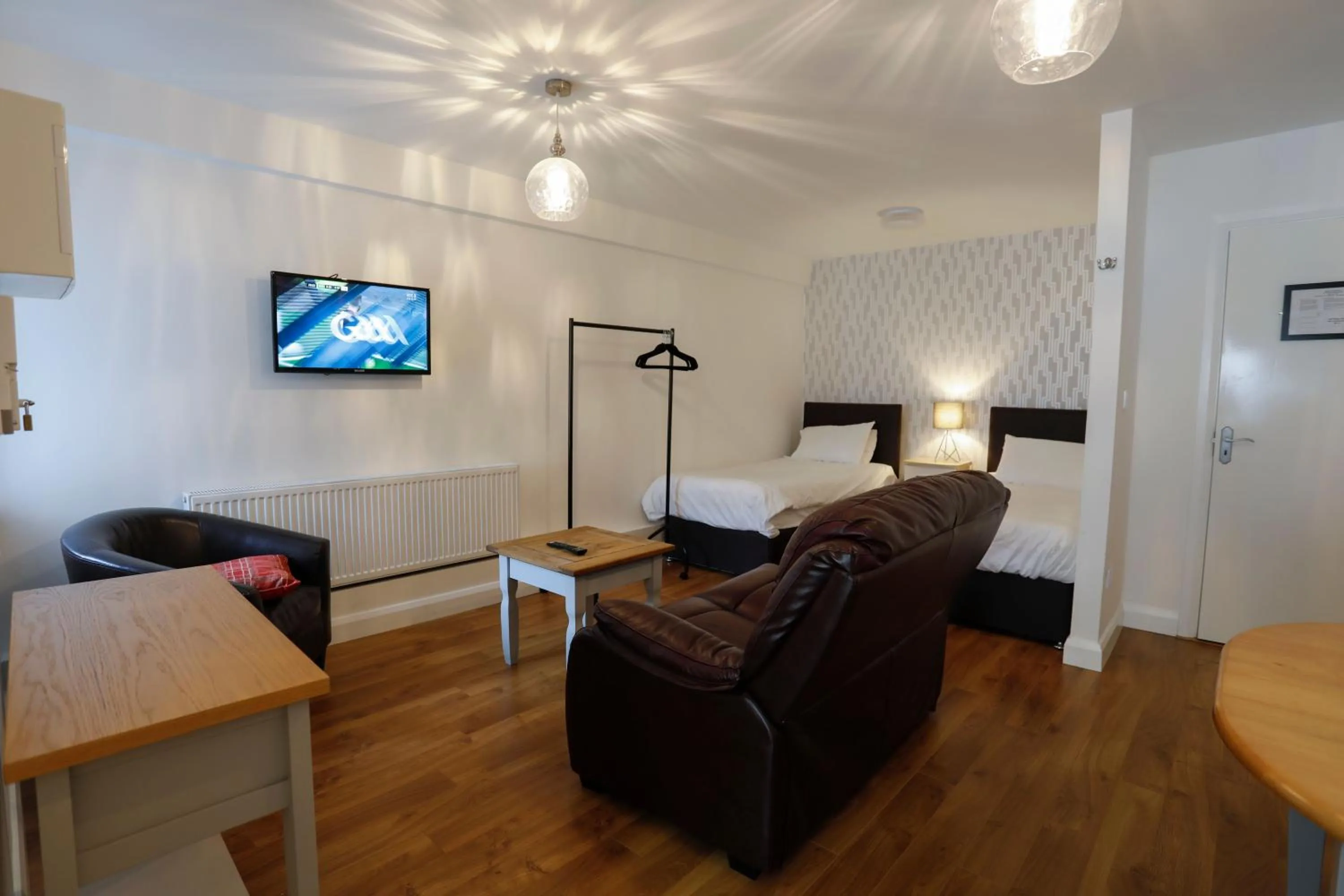 Bed in Atlantic Apartotel