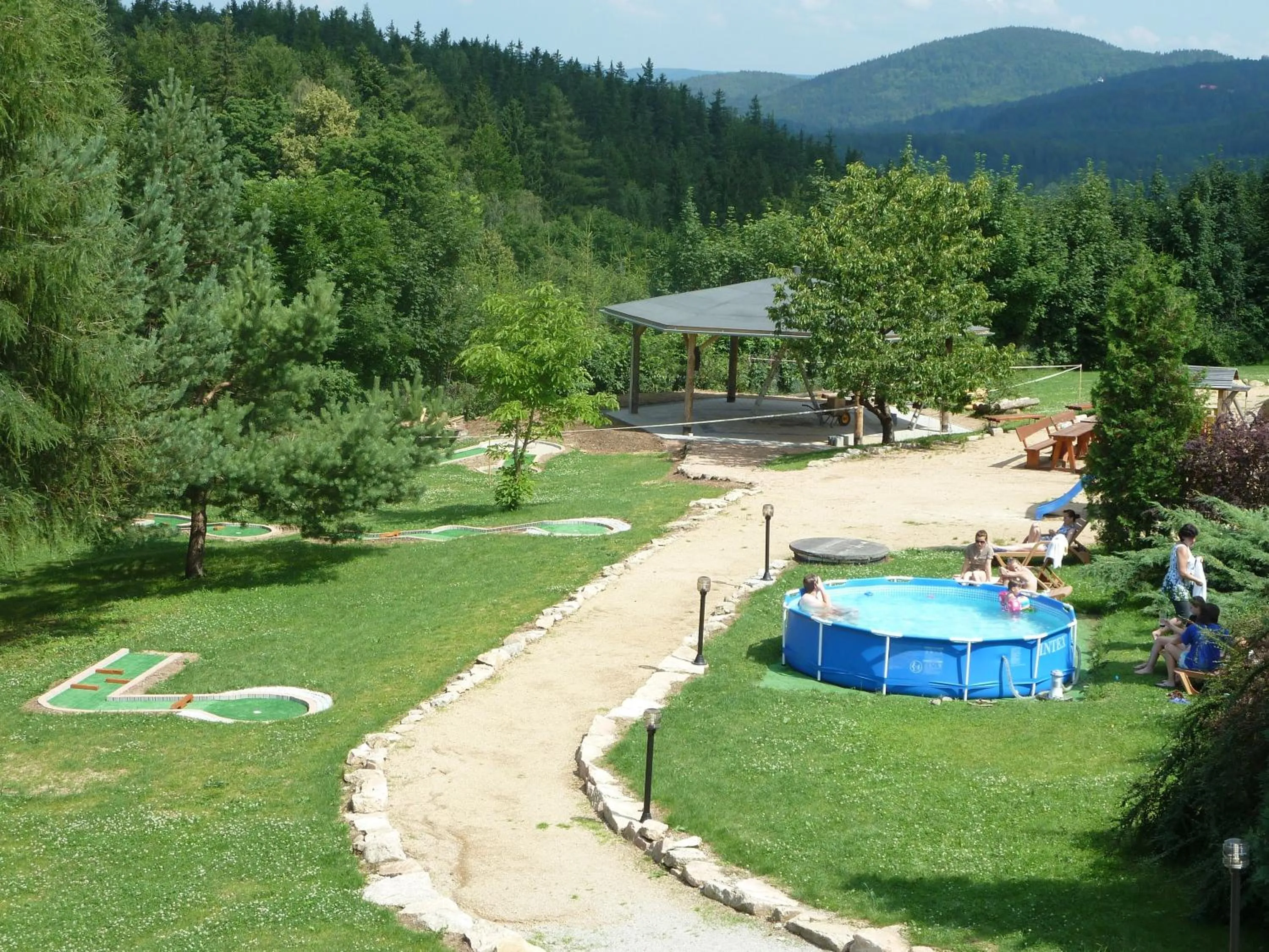 Children play ground in Hotel Concordia