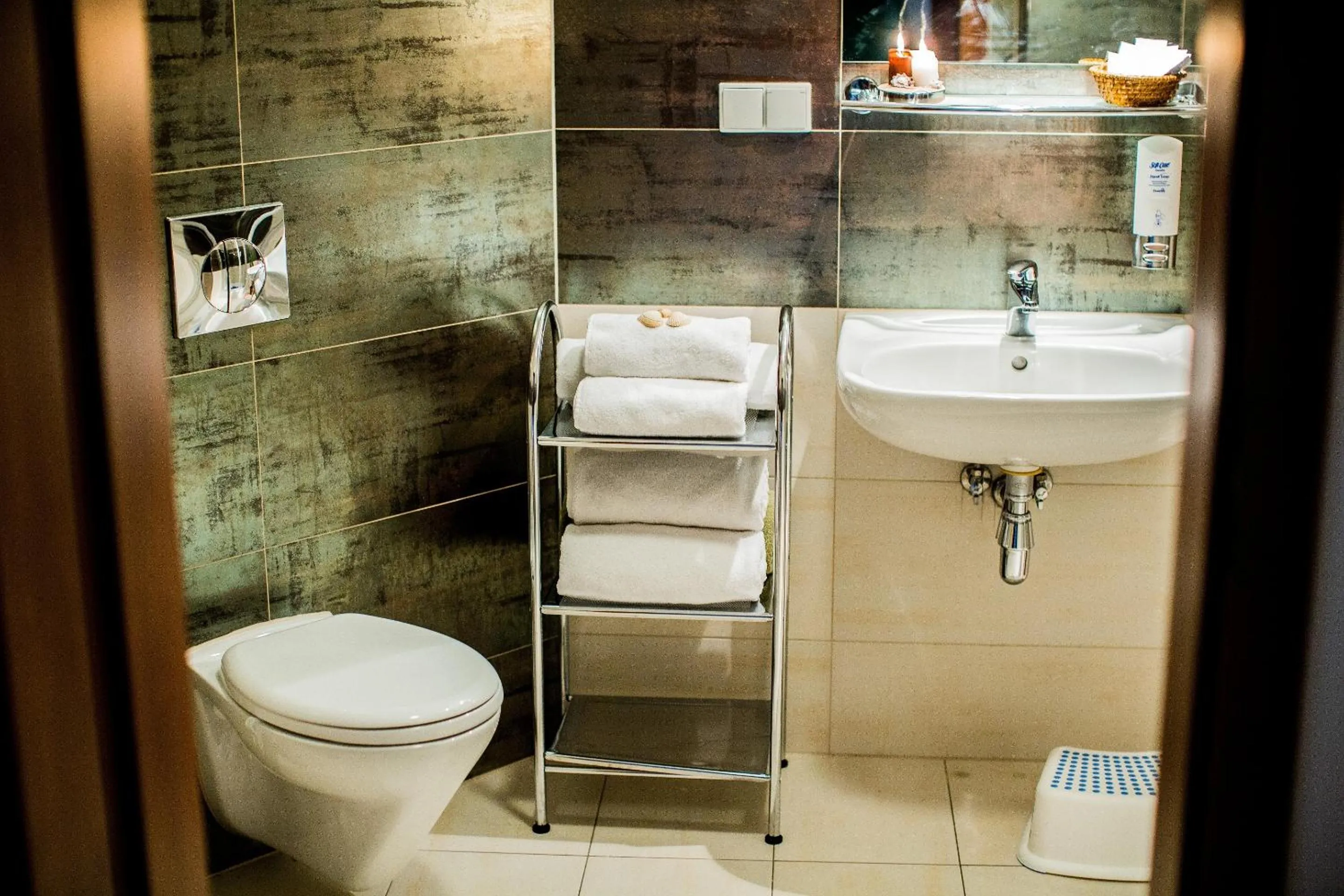 Toilet in Hotel Concordia