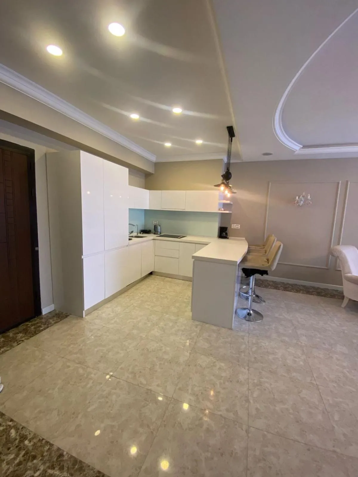 Baku - Park Azure with sea view two bedrooms and one living room