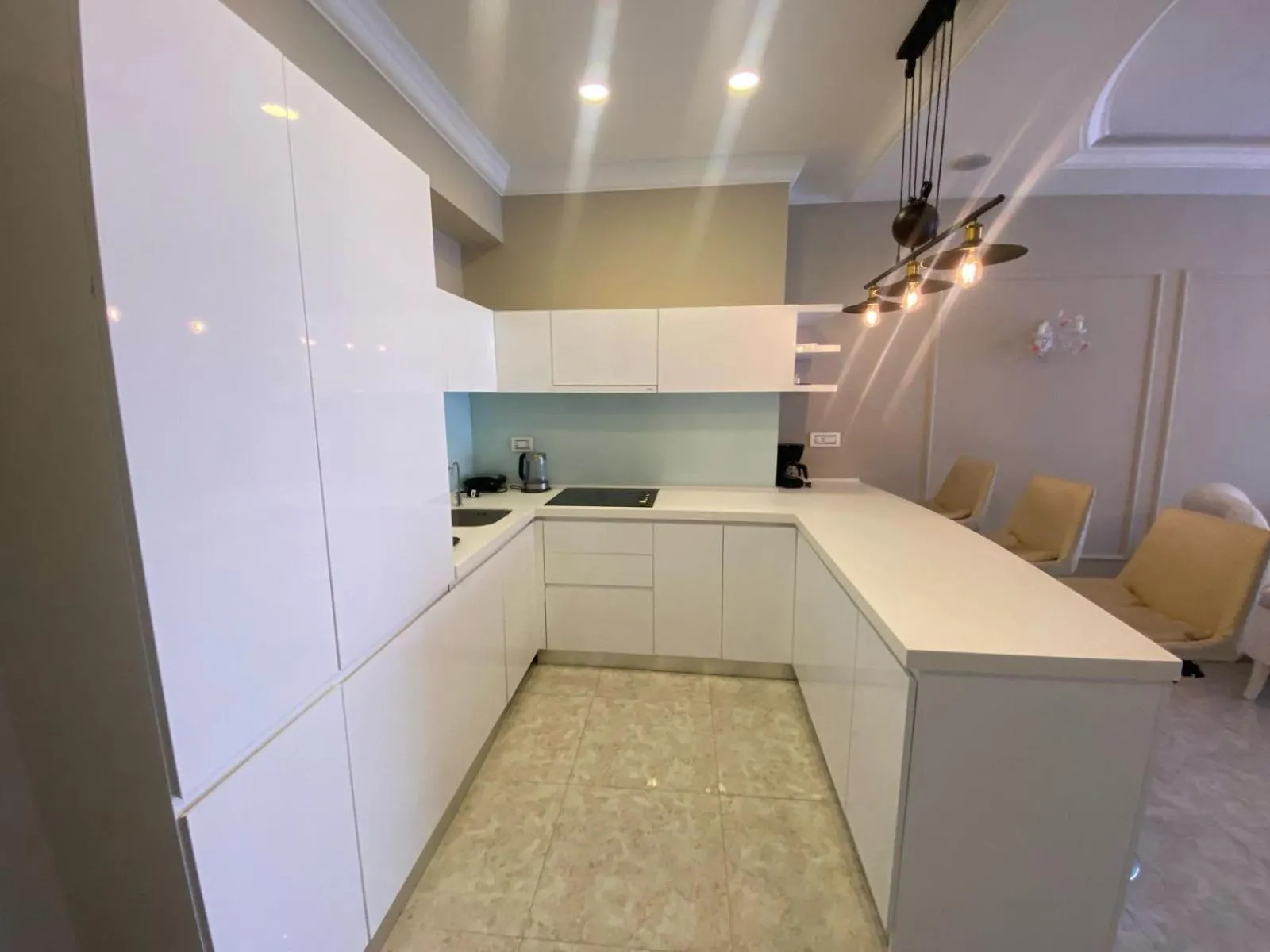 Baku - Park Azure with sea view two bedrooms and one living room