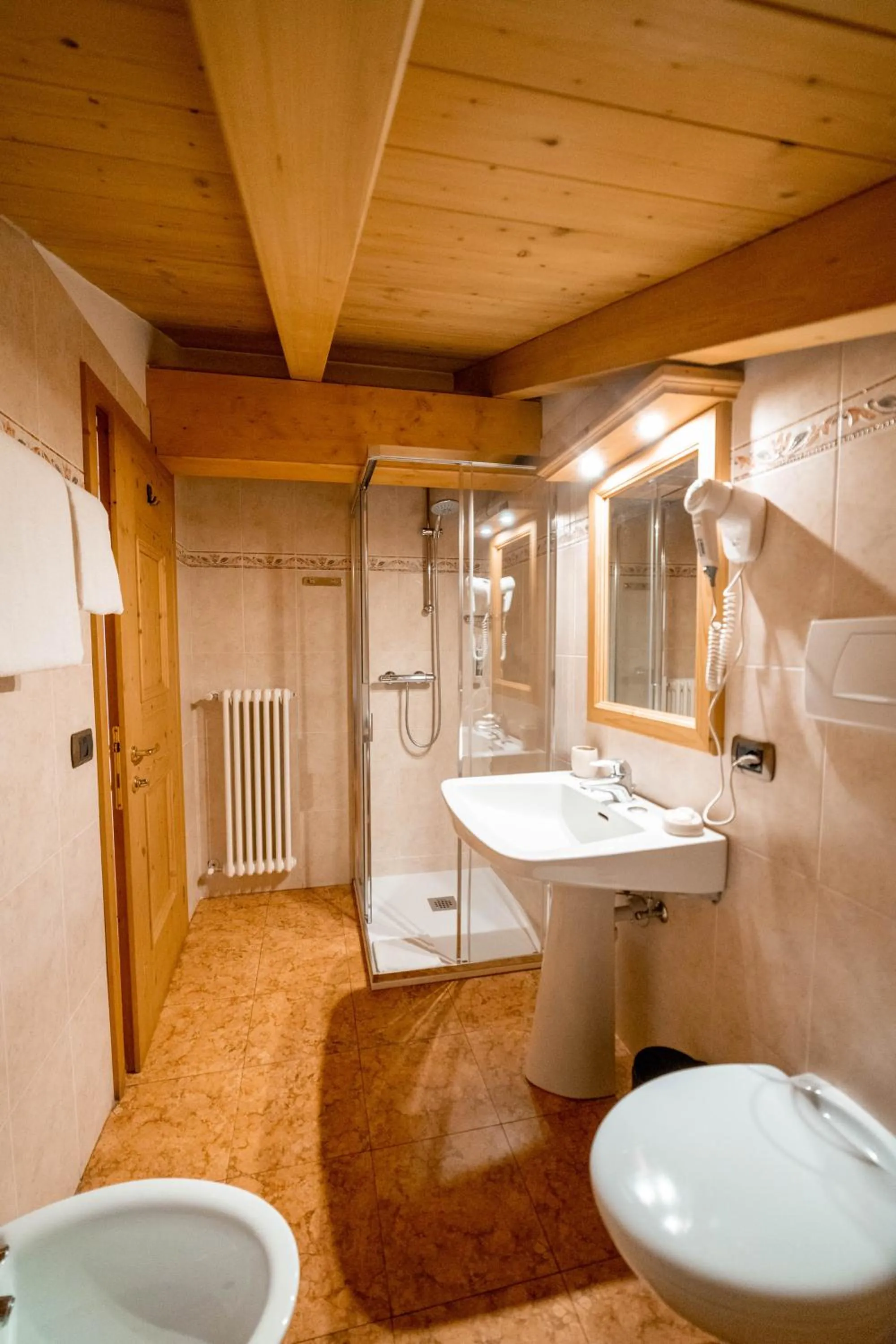 Shower in Alpi & Golf Hotel