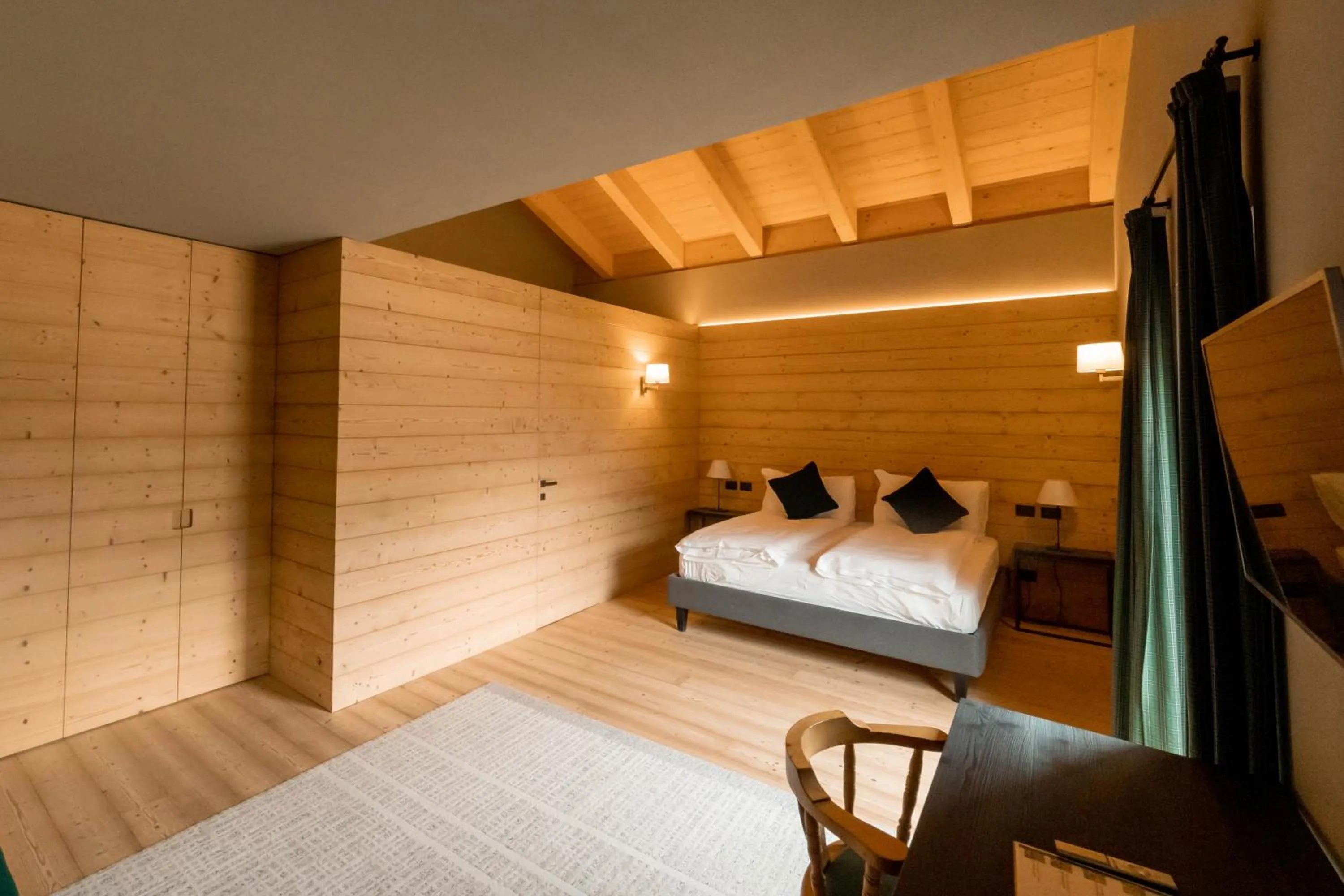 Bedroom, Bed in Alpi & Golf Hotel