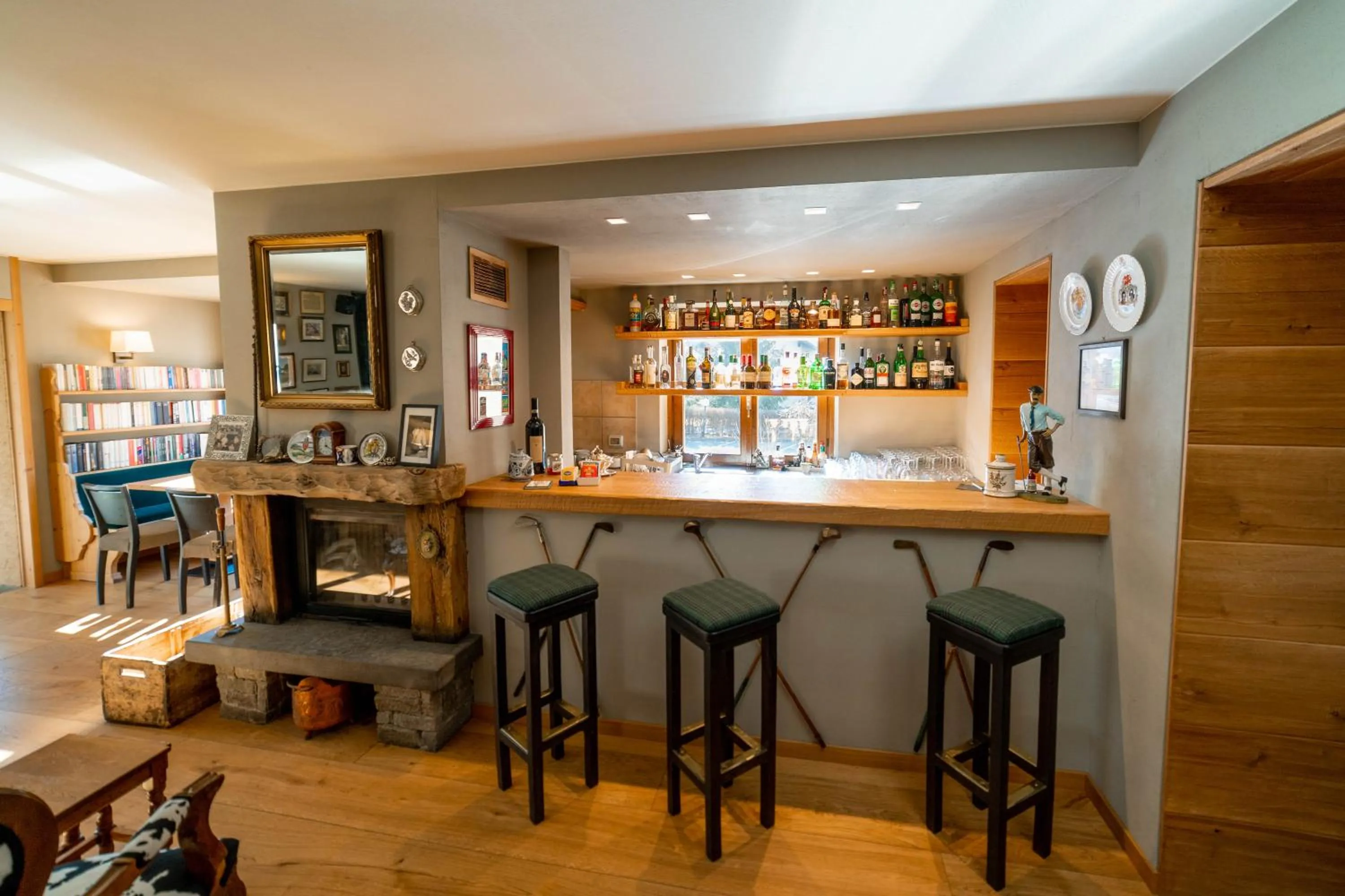 Lounge or bar in Alpi & Golf Hotel