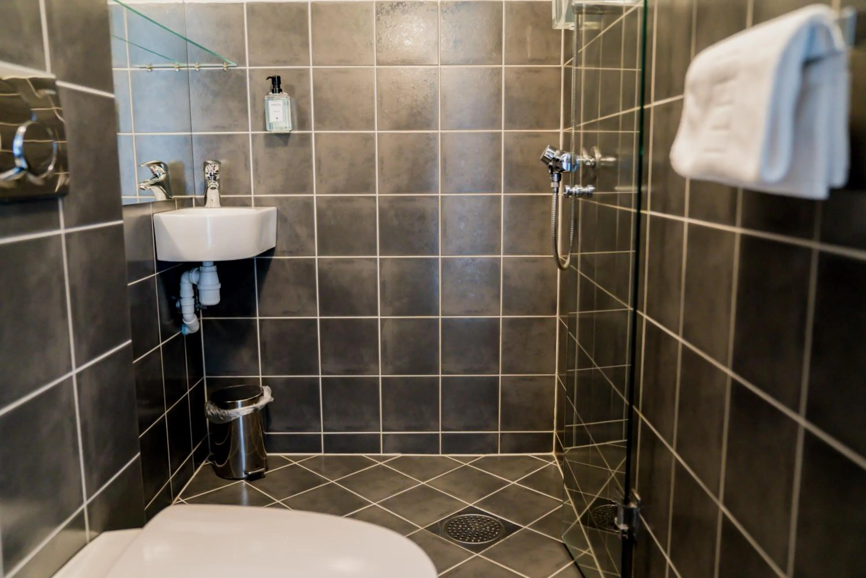 Shower in Klosterhagen Hotel