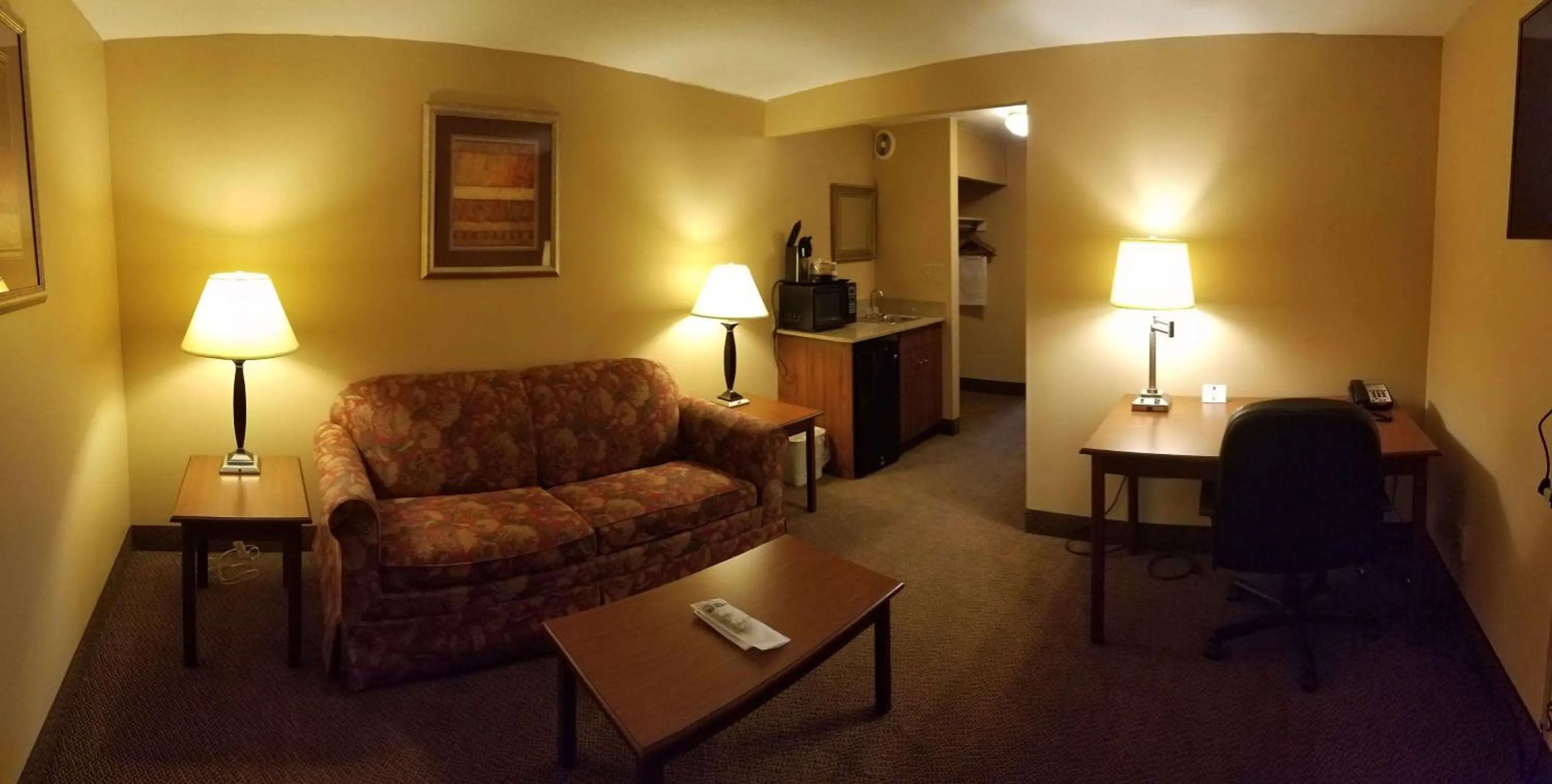 Photo of the whole room in SureStay Plus Hotel by Best Western Black River Falls